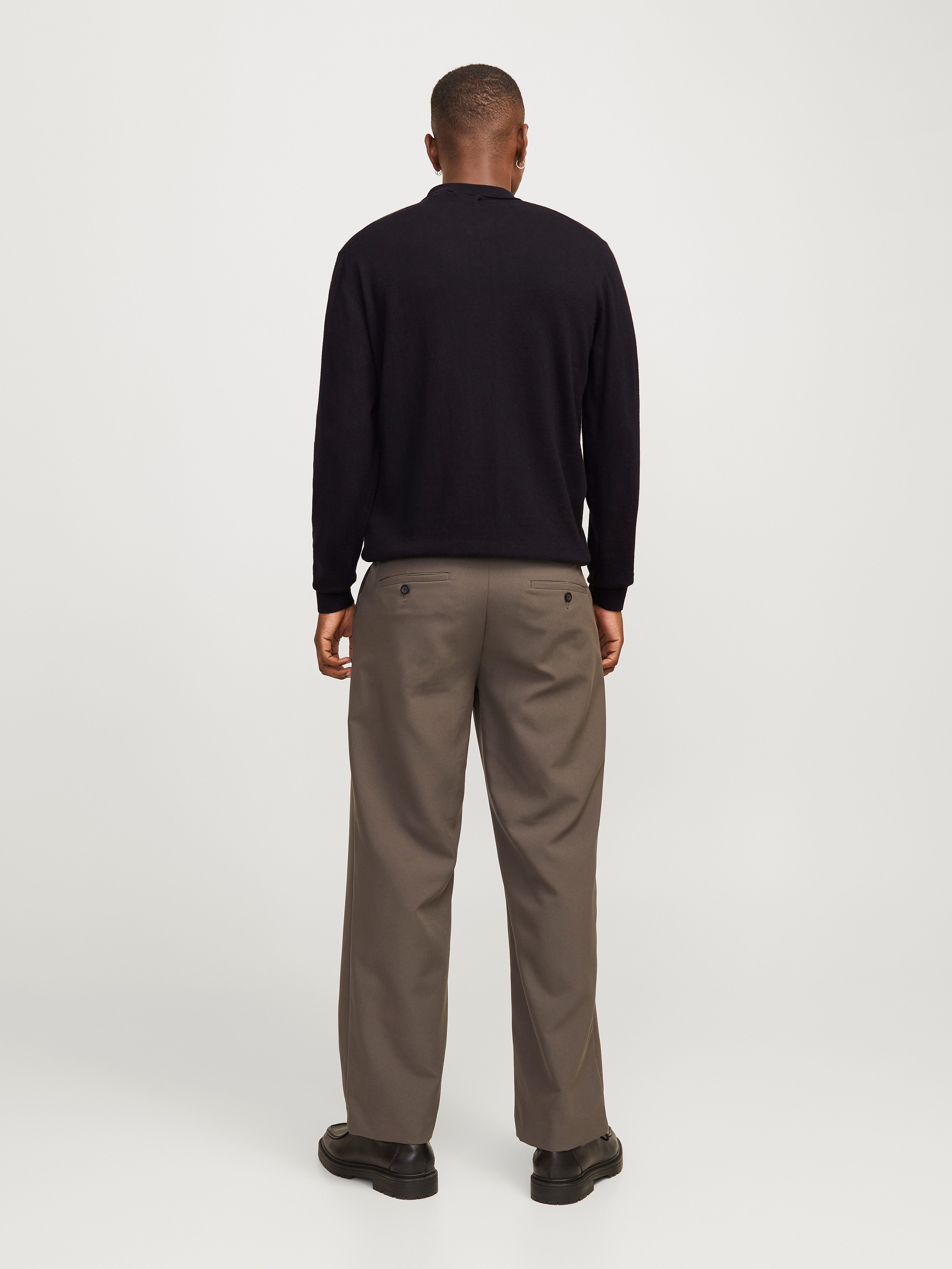 Jack & Jones Trui met polokraag JJEEMIL KNIT POLO HALF ZIP LS NOOS