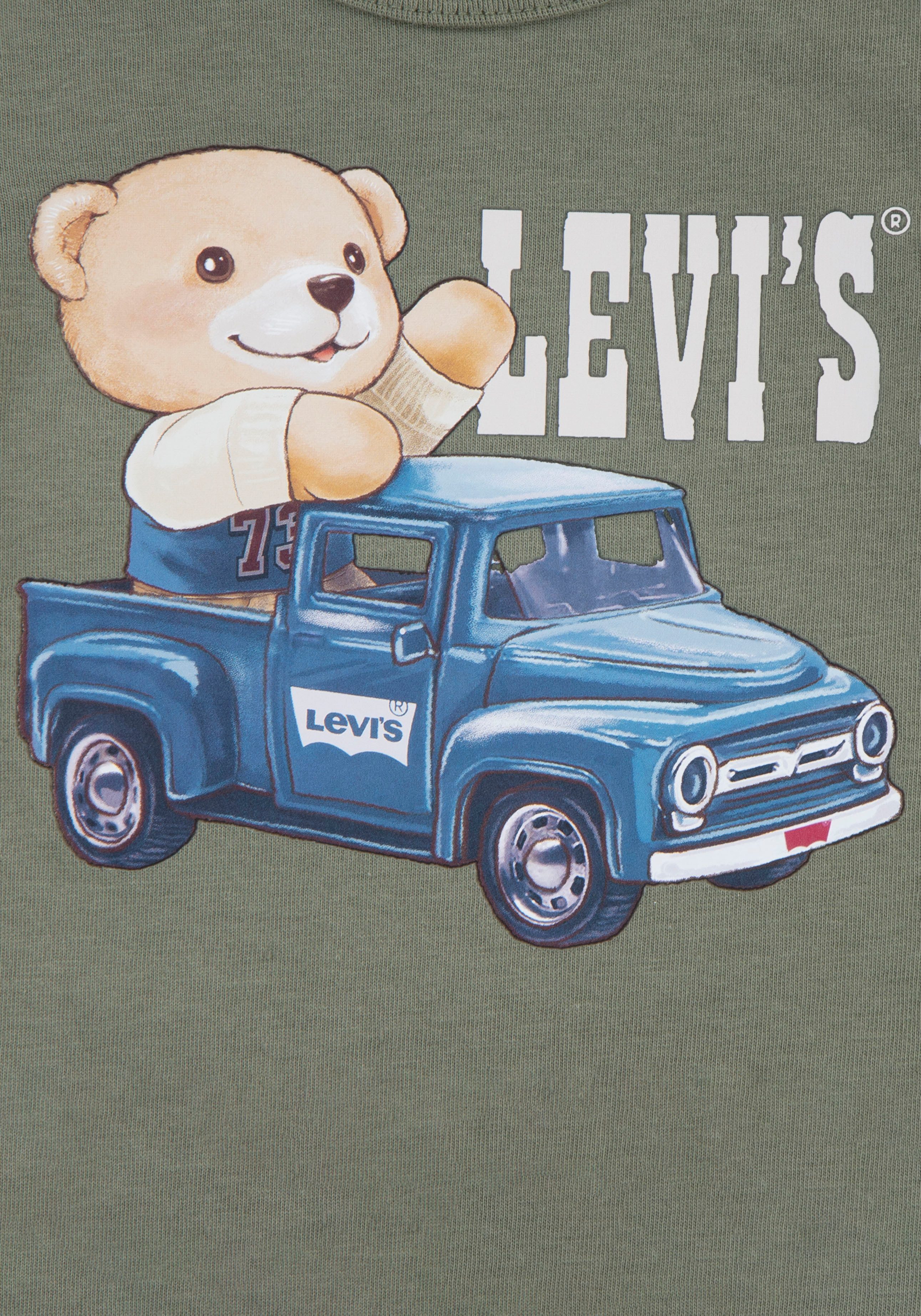 Levi's Kidswear Bodypants LVB TRUCKER, TEE,JOGGER en spijkerjas, voor jongens (3-delig)