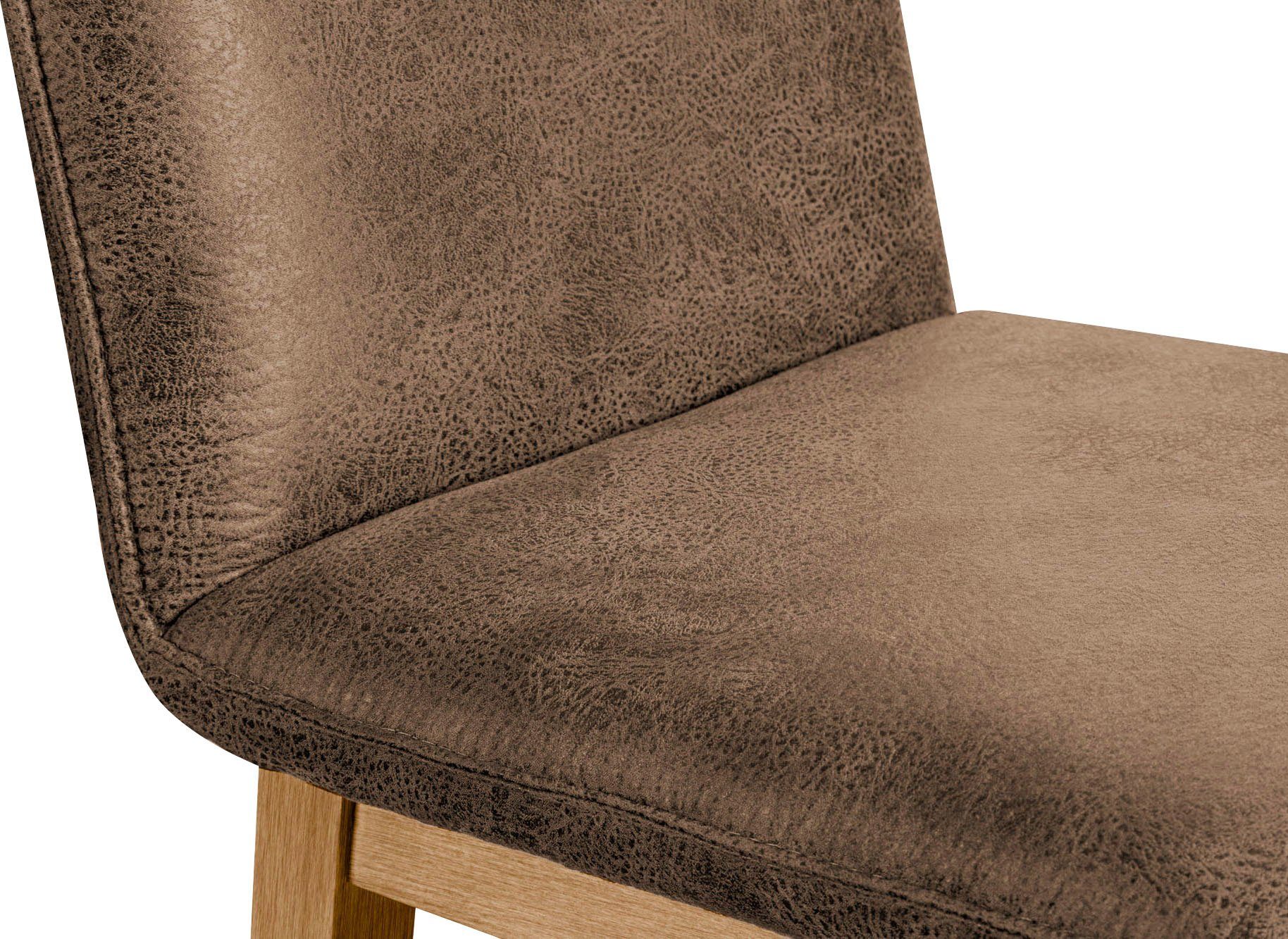 Home affaire Eethoek Beluna + Cross eethoek zitgroep hoekbank keukenbank BESTSELLER (set, 4-delig)