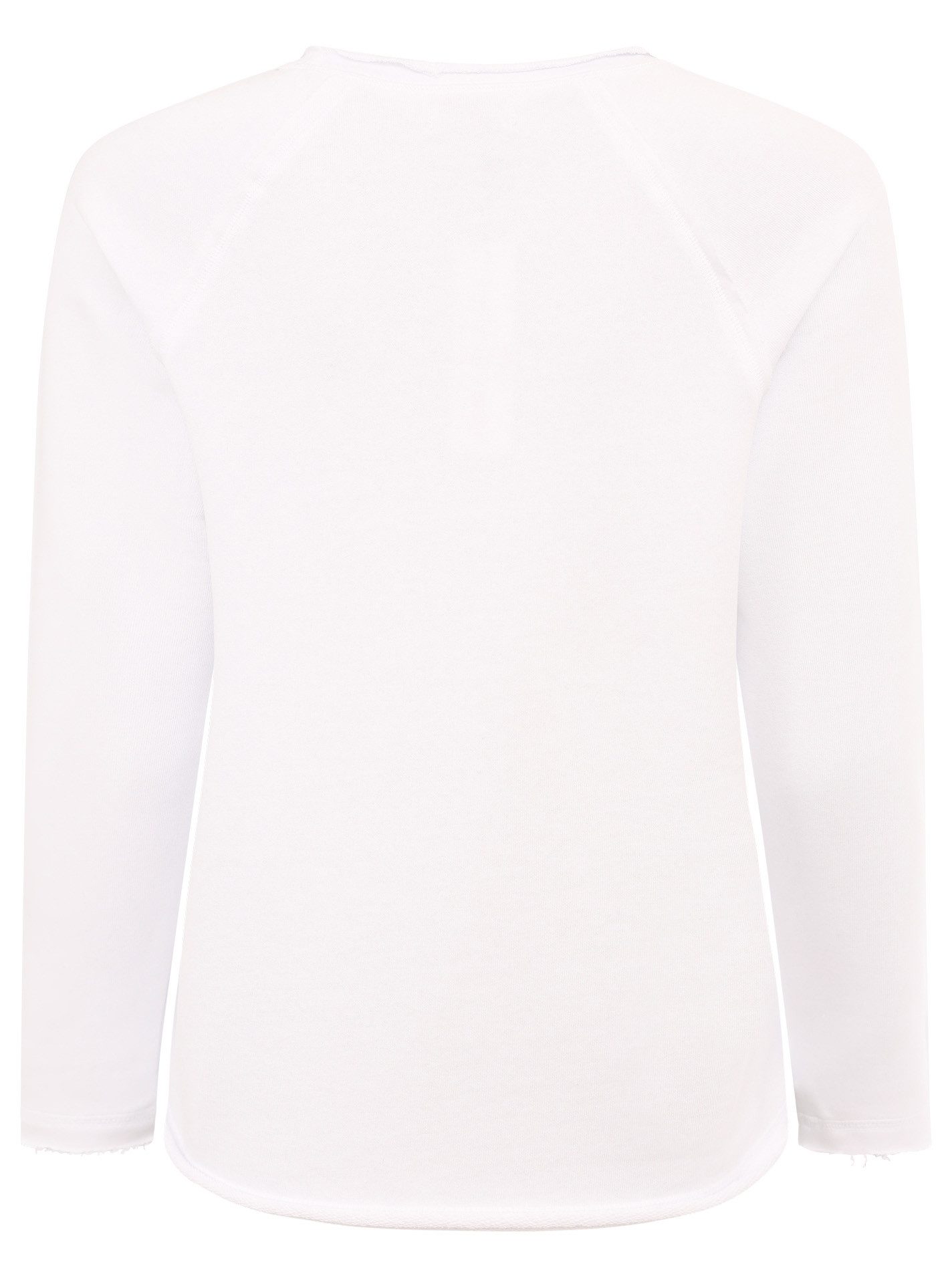 Zwillingsherz Sweater Meer Strand Zand met used-look randen