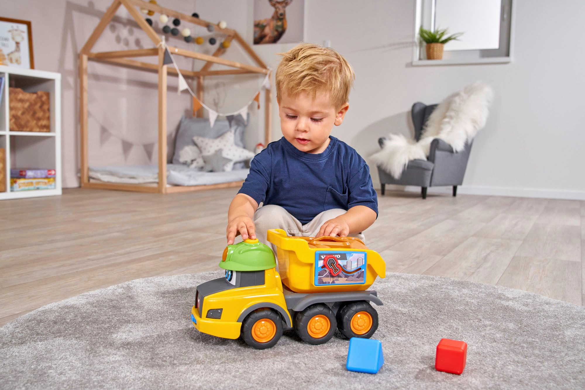 Dickie Toys Vormenspel ABC Harry Hauler sorteervoertuig