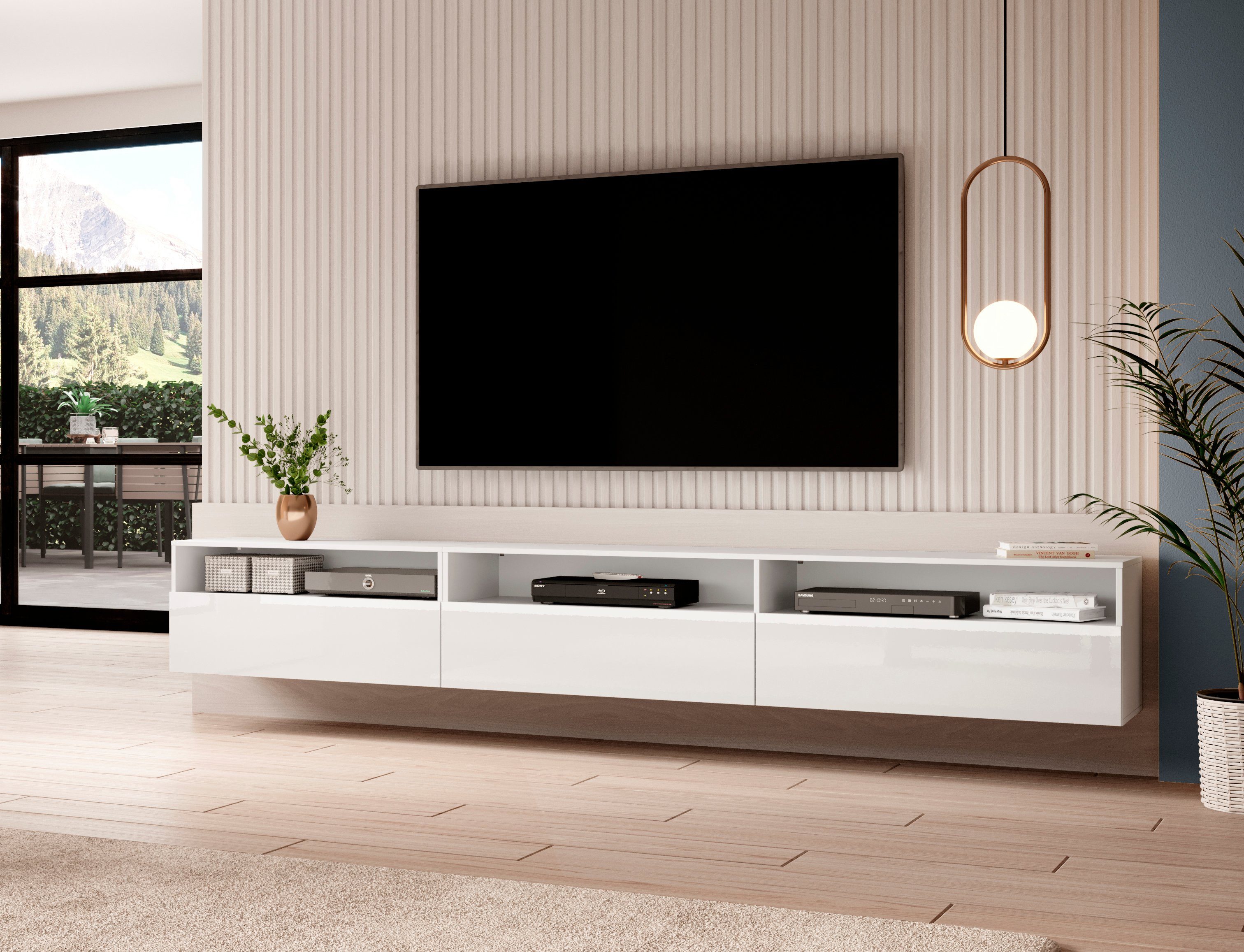 INOSIGN Tv-meubel Baros staand/hangend te monteren, breedte 270 cm