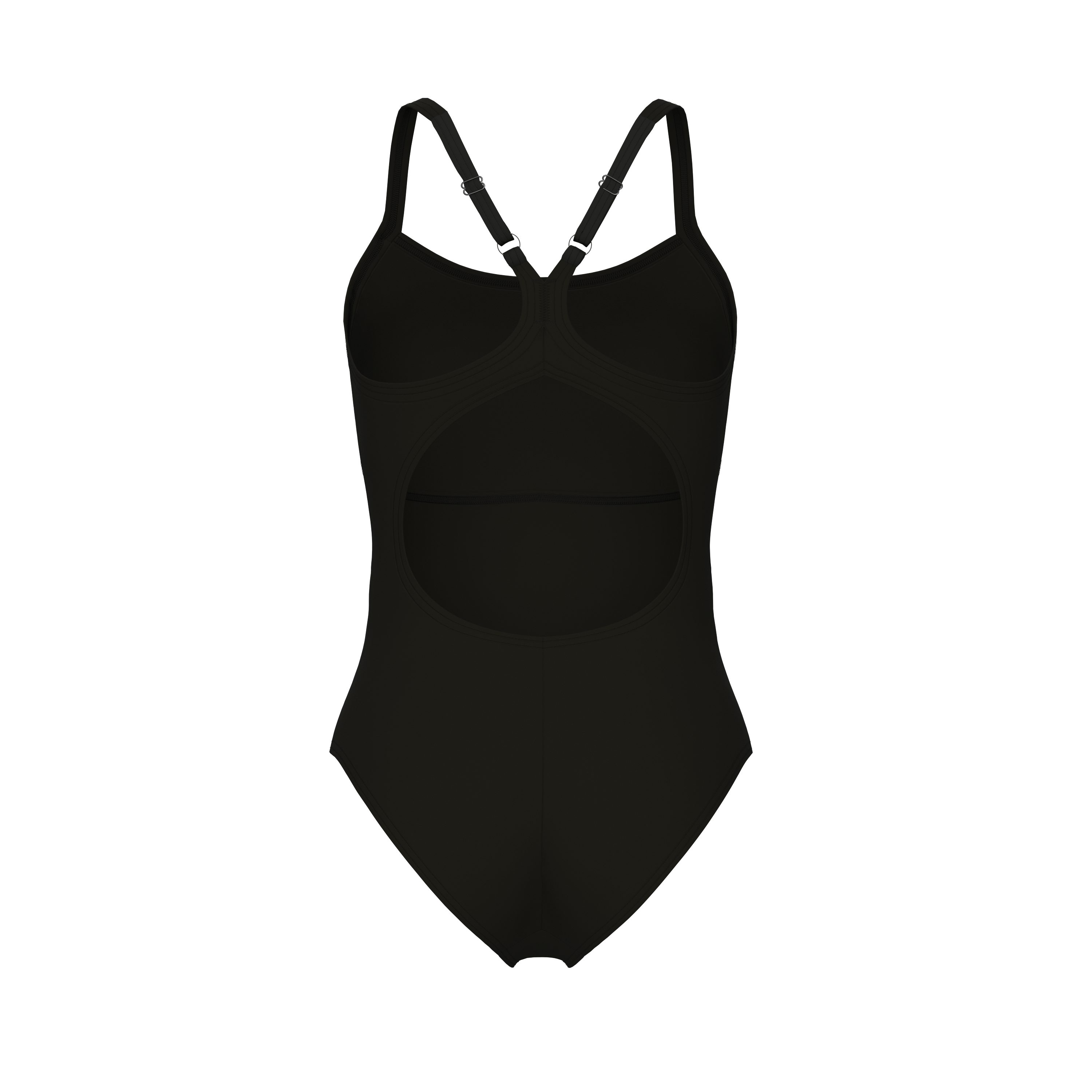 Arena Badpak Arena Feel dames solid lightdrop back bustier badpak