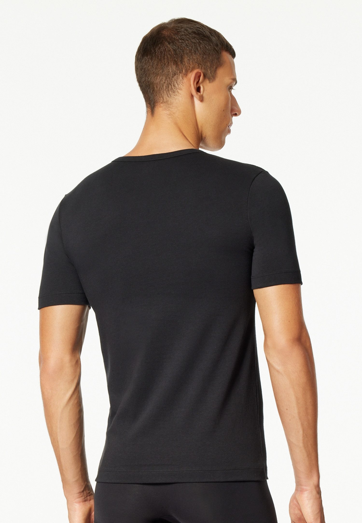 uncover by SCHIESSER Shirt met V-hals UNCOVER Cotton (Set van 2)