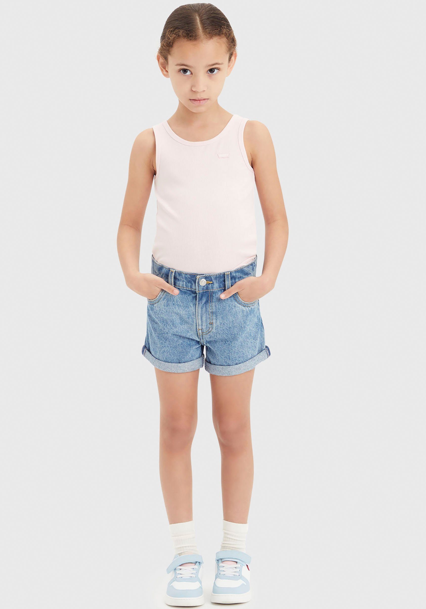 Levi's Kidswear Geribde tanktop LVG MEET AND GREET RIBBED TANK