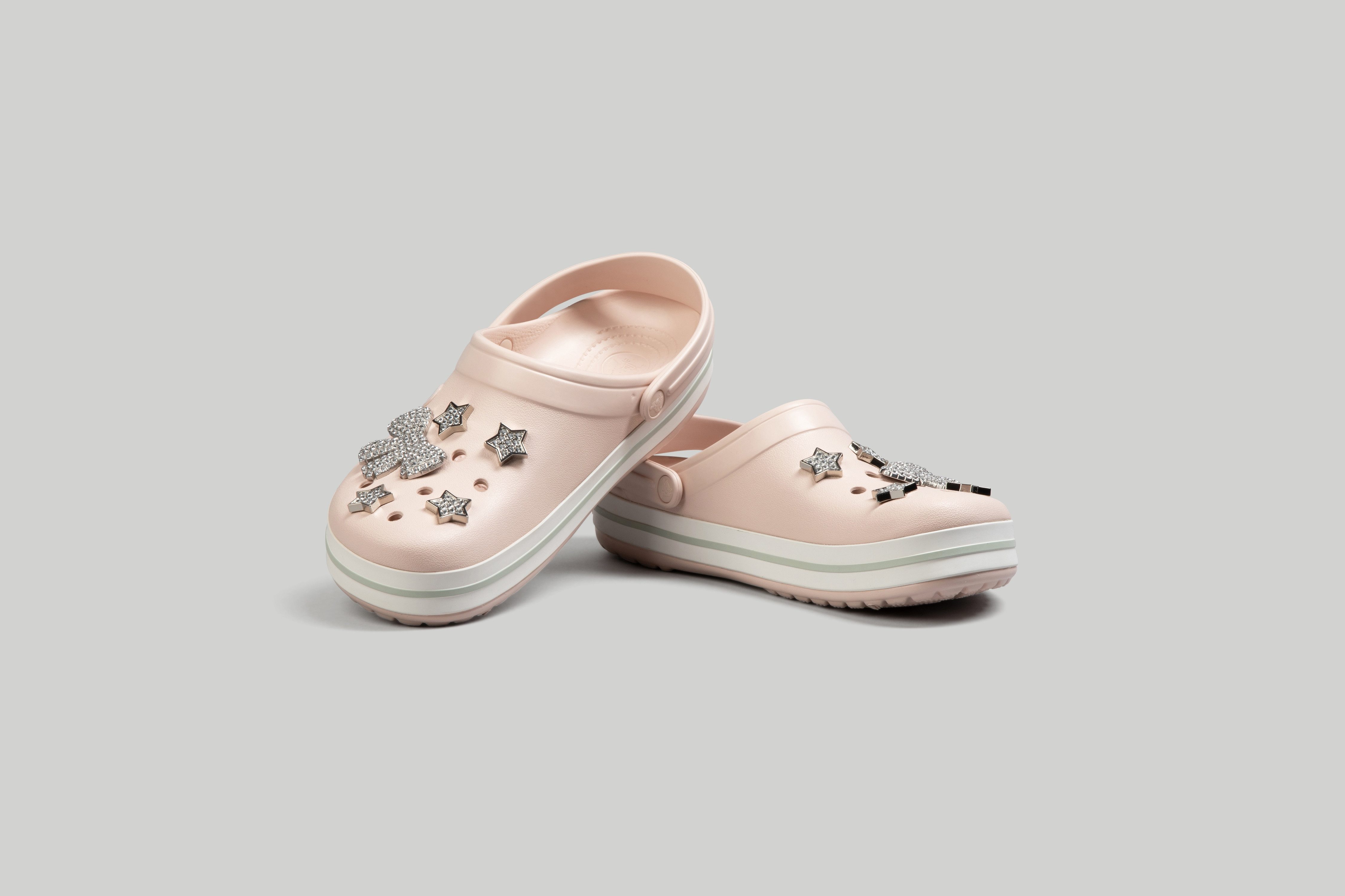 Crocs Clogs Crocband Clog zomerschoen, slippers, pantoffel met twee kleuren loopzool