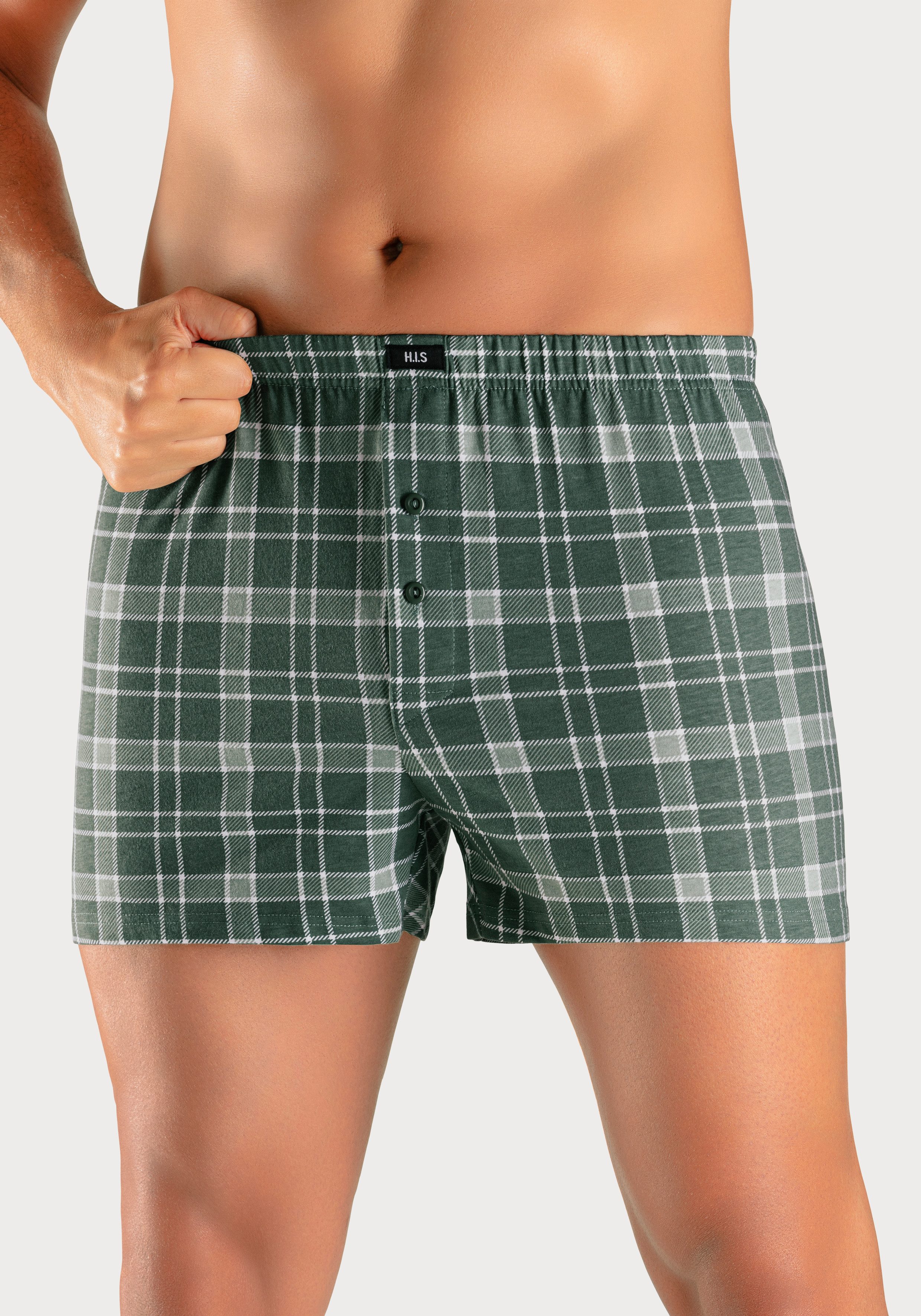 H.I.S Boxershort voor heren (set, 2 stuks)