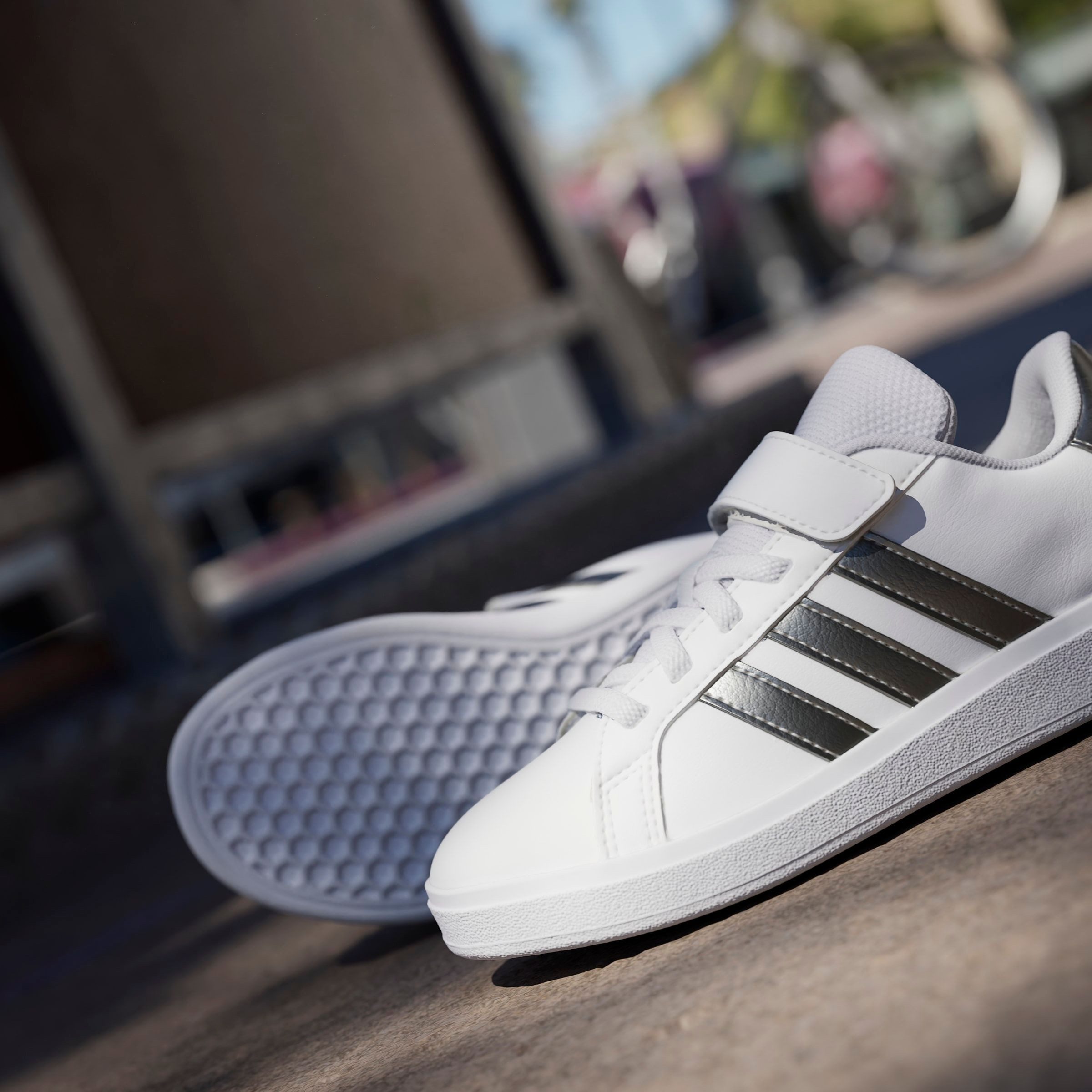 adidas Sportswear Sneakers GRAND COURT 2.0 KIDS Design geïnspireerd op de adidas Superstar
