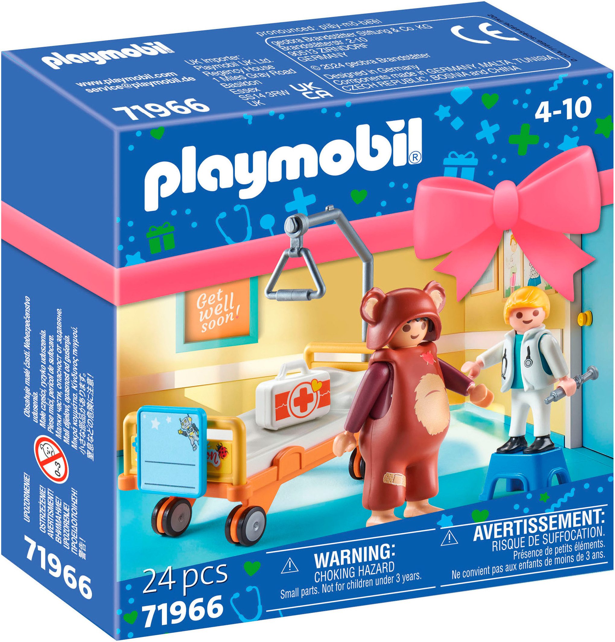 Playmobil® Constructie-speelset Gute Besserung (71966), Playmobil Gift Set (24-delig)