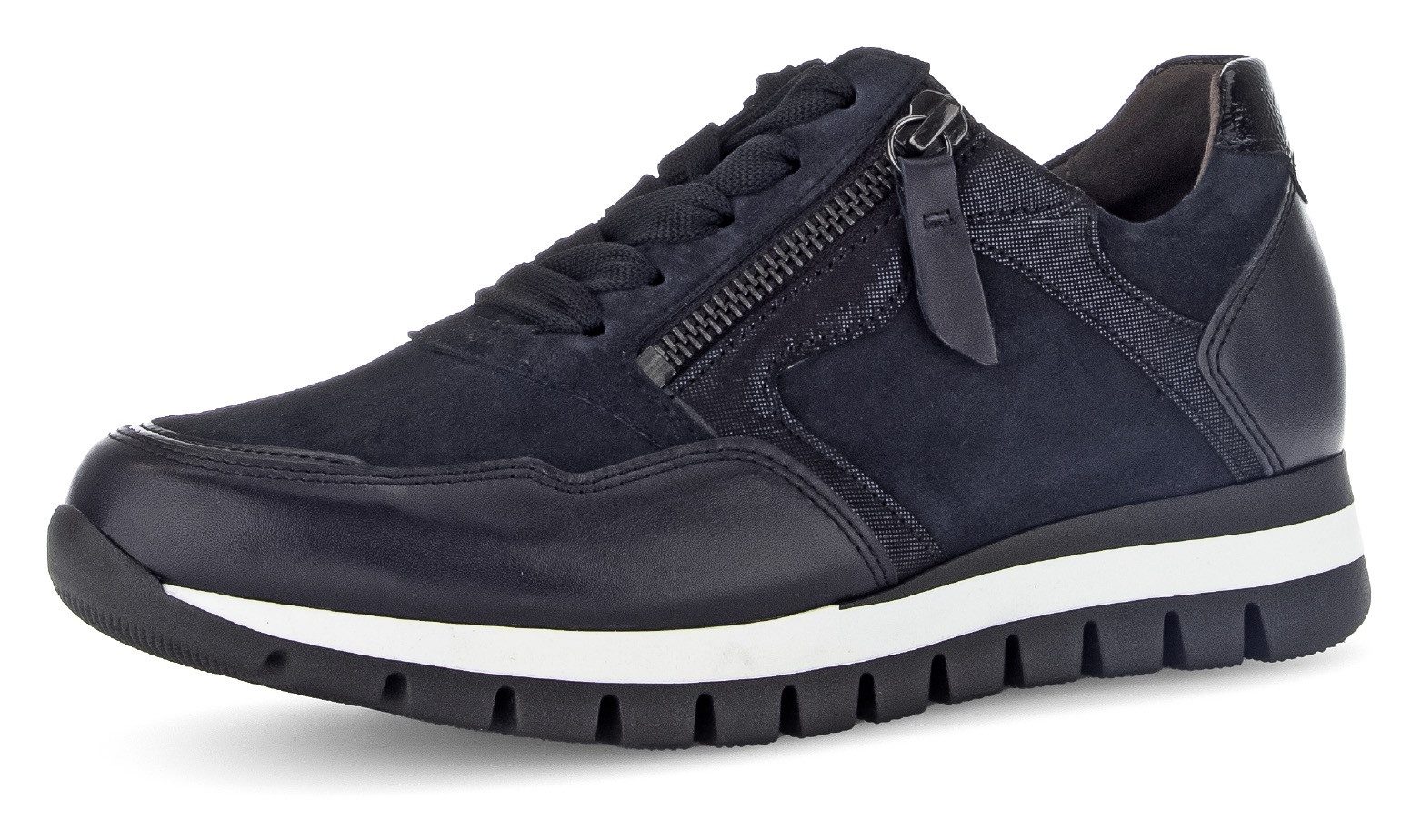 Gabor Sneakers met sleehak Turijn dames sleehak sneakers maat 41 EU blauw