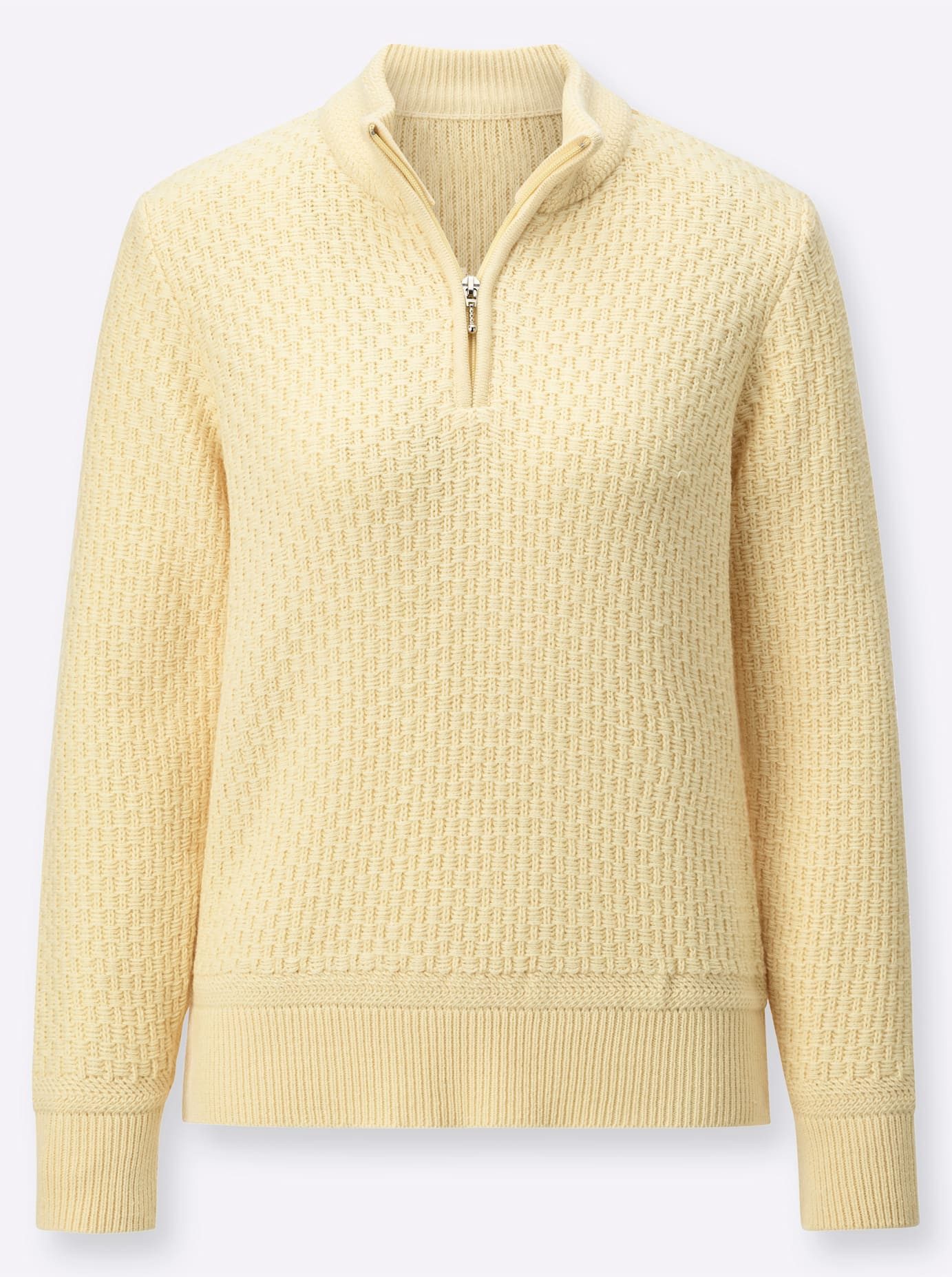 Classic Basics Trui met staande kraag Trui