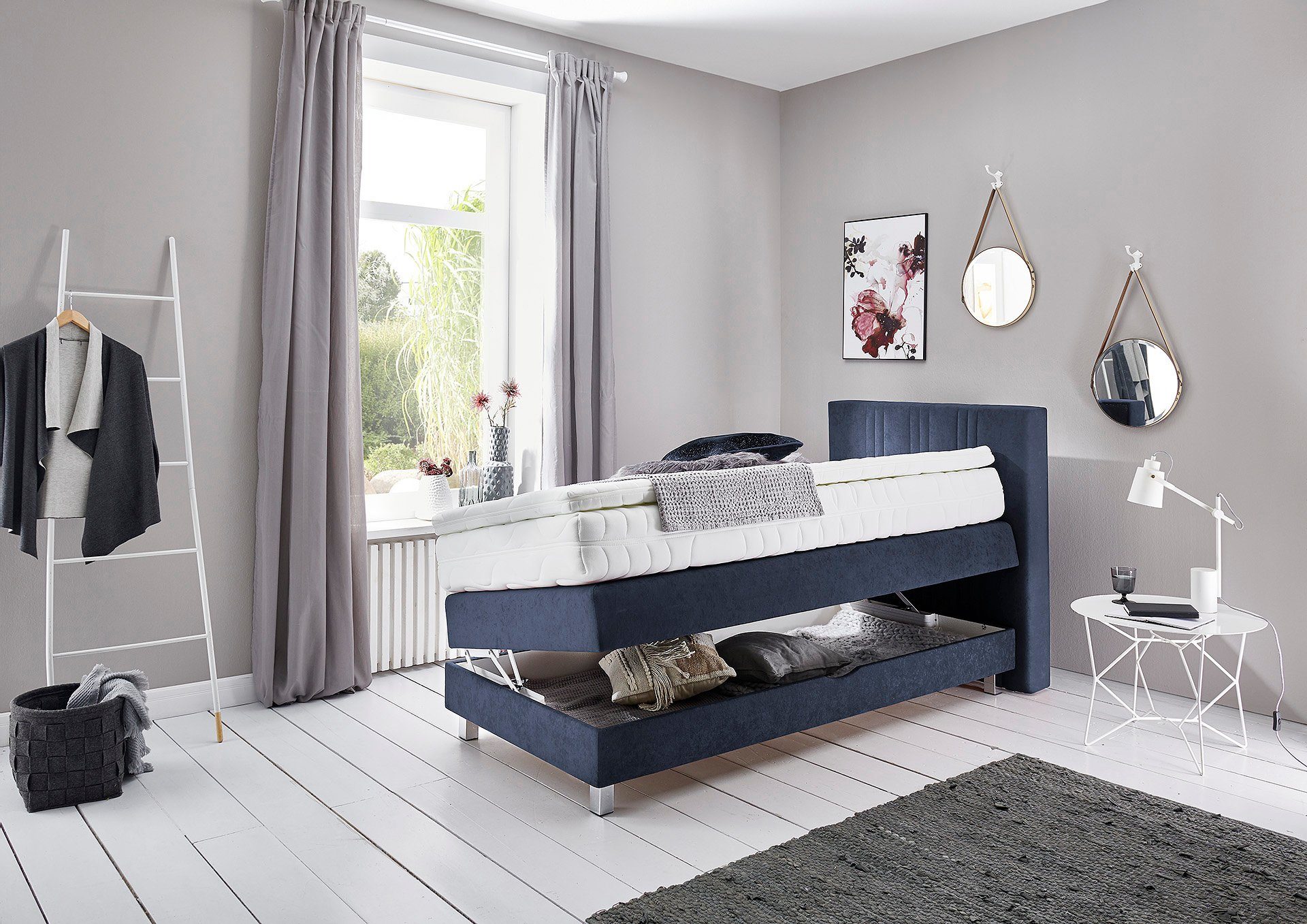 Westfalia Polsterbetten Boxspring naar keuze met bedkist en topmatras