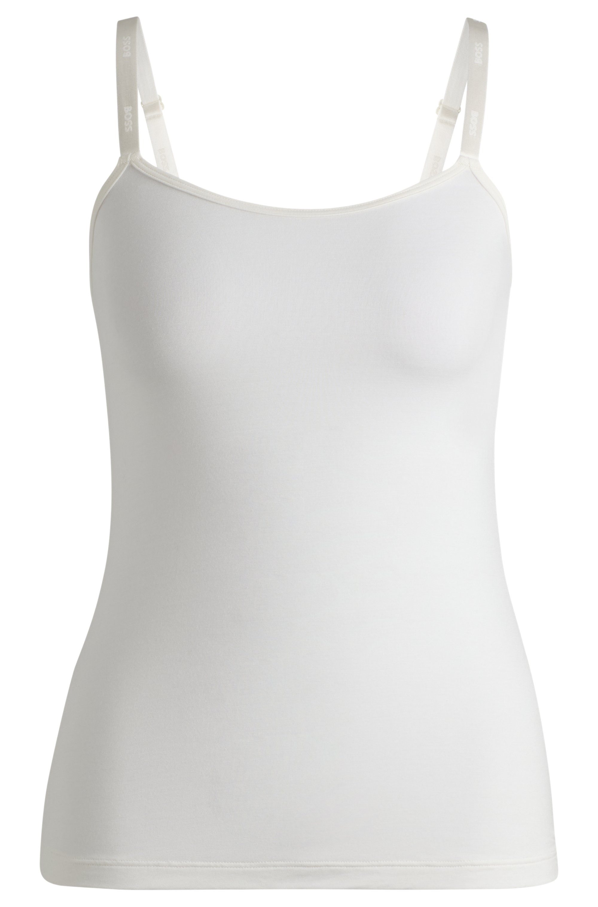 BOSS Tanktop VEST CI 1 met een ronde hals