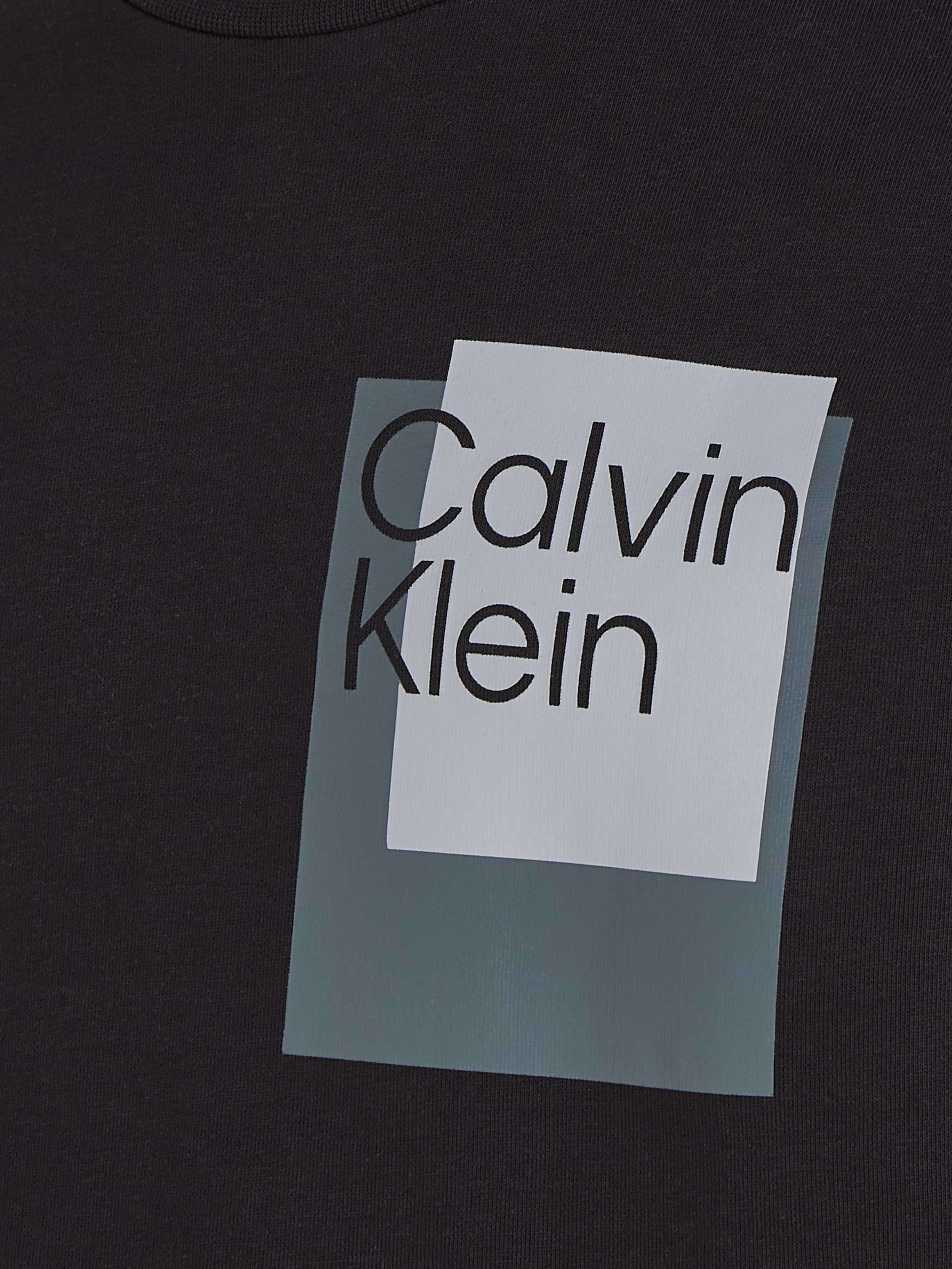 Calvin Klein Sweatshirt OVERLAY BOX LOGO SWEATSHIRT