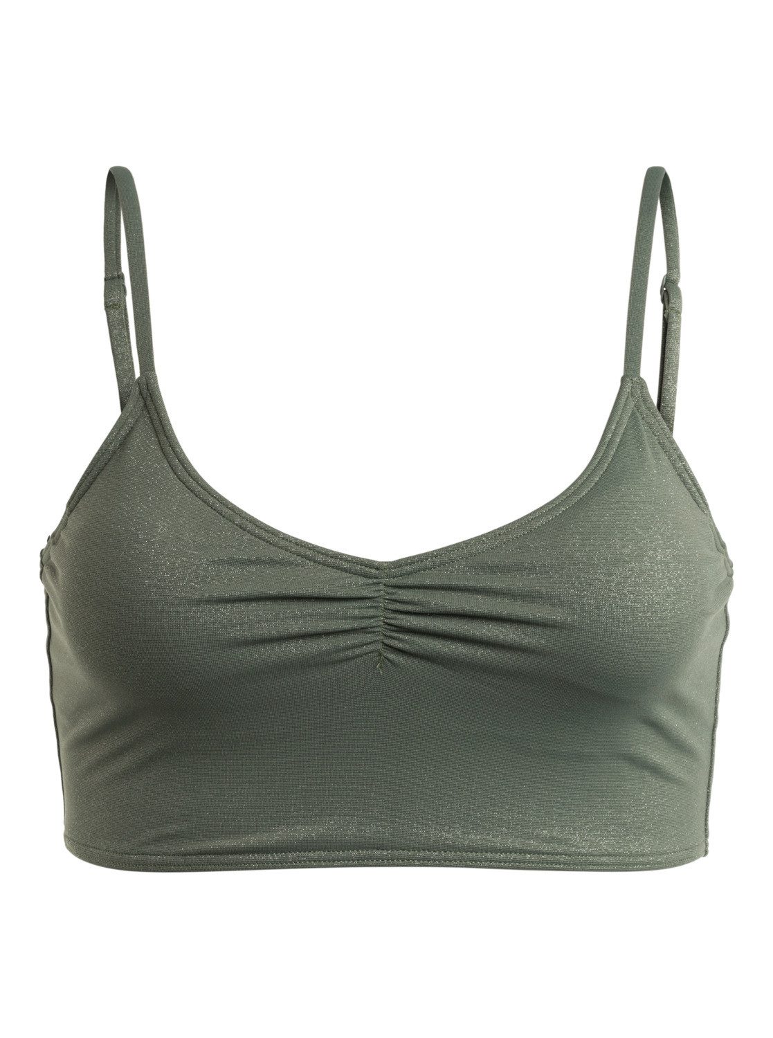 Roxy Zwemshirt Shiny Wave dames tankini's met beugel maat XS groen