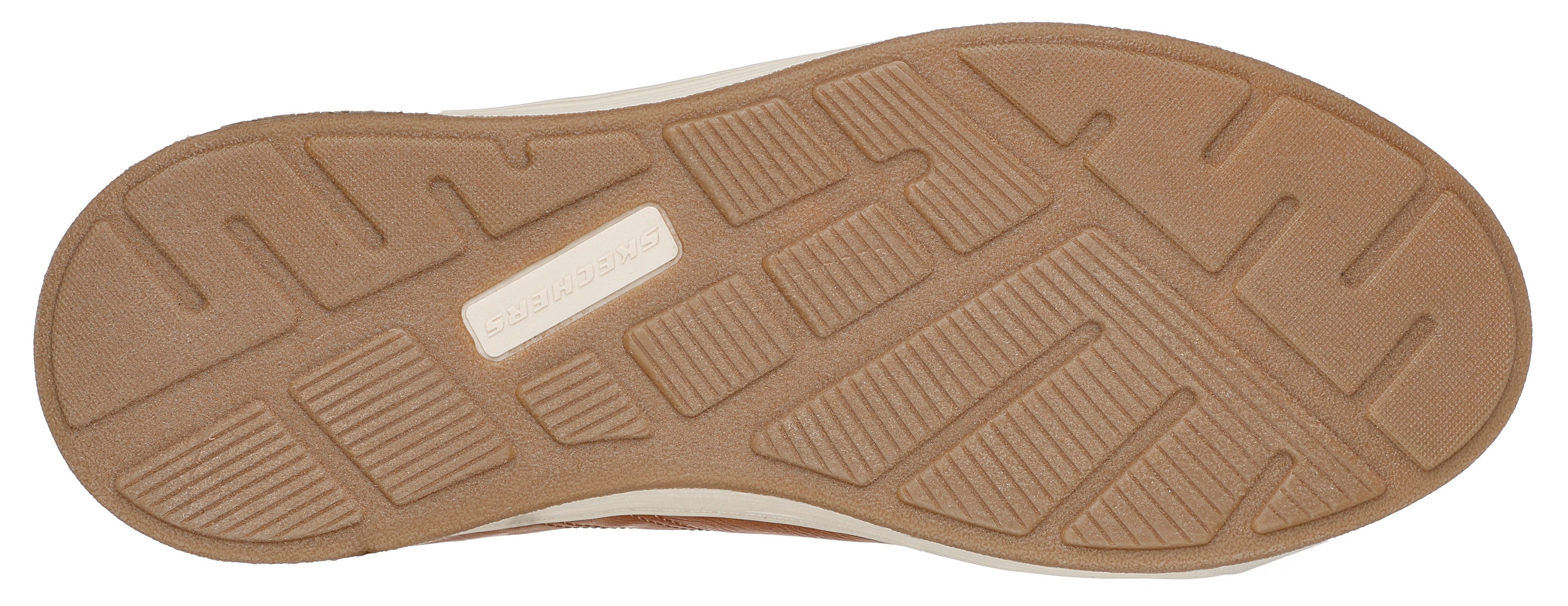 Skechers Sneakers CAVELL , vrijetijdsschoen, slipper, veterschoen met air-cooled memory foam