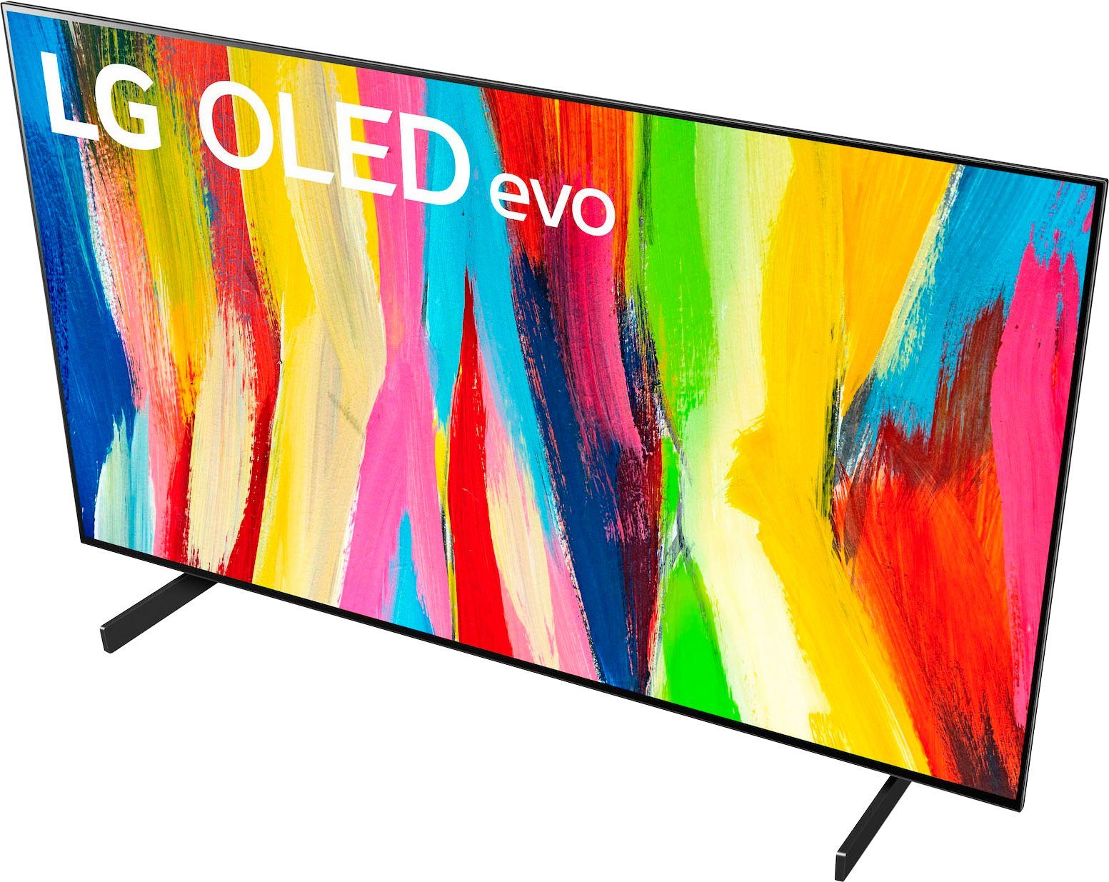 LG OLED-TV OLED42C27LA, 106 cm / 42", 4K Ultra HD, Smart TV, OLED evo, tot 120 Hz, α9 Gen5 4K AI-Processor, Dolby Vision & Atmos