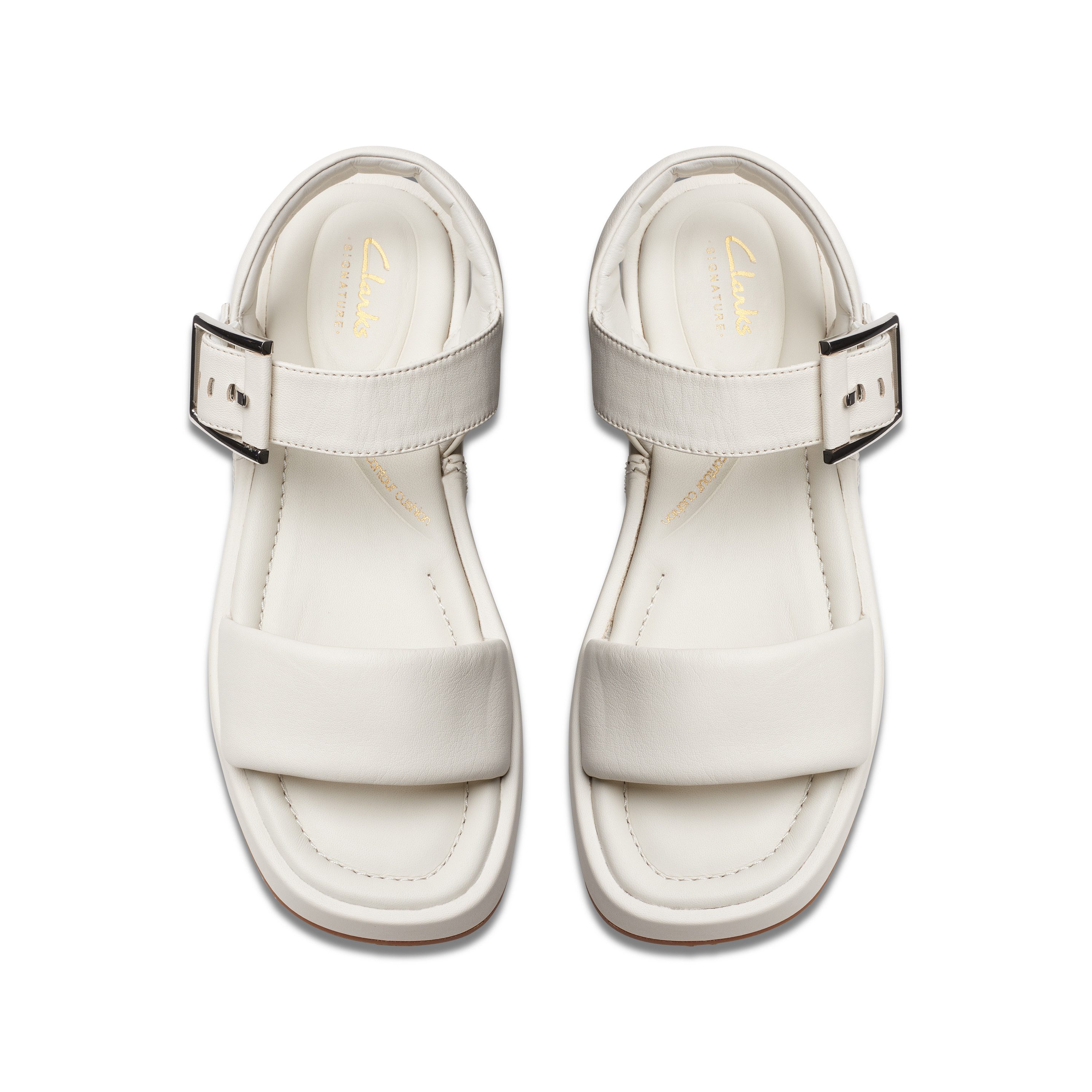 Clarks Sandalen Alda Strap , sandaal, flats met plateausool