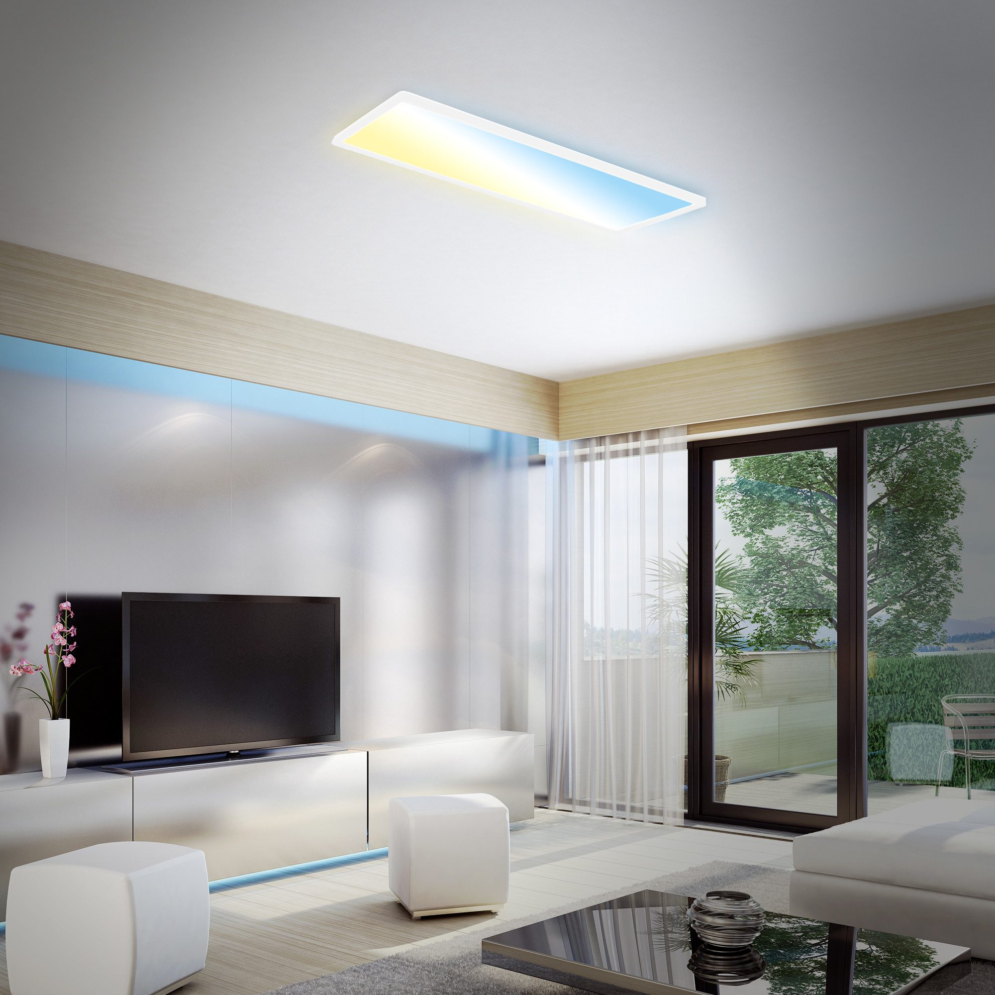 Briloner Leuchten Led-paneel SLIM