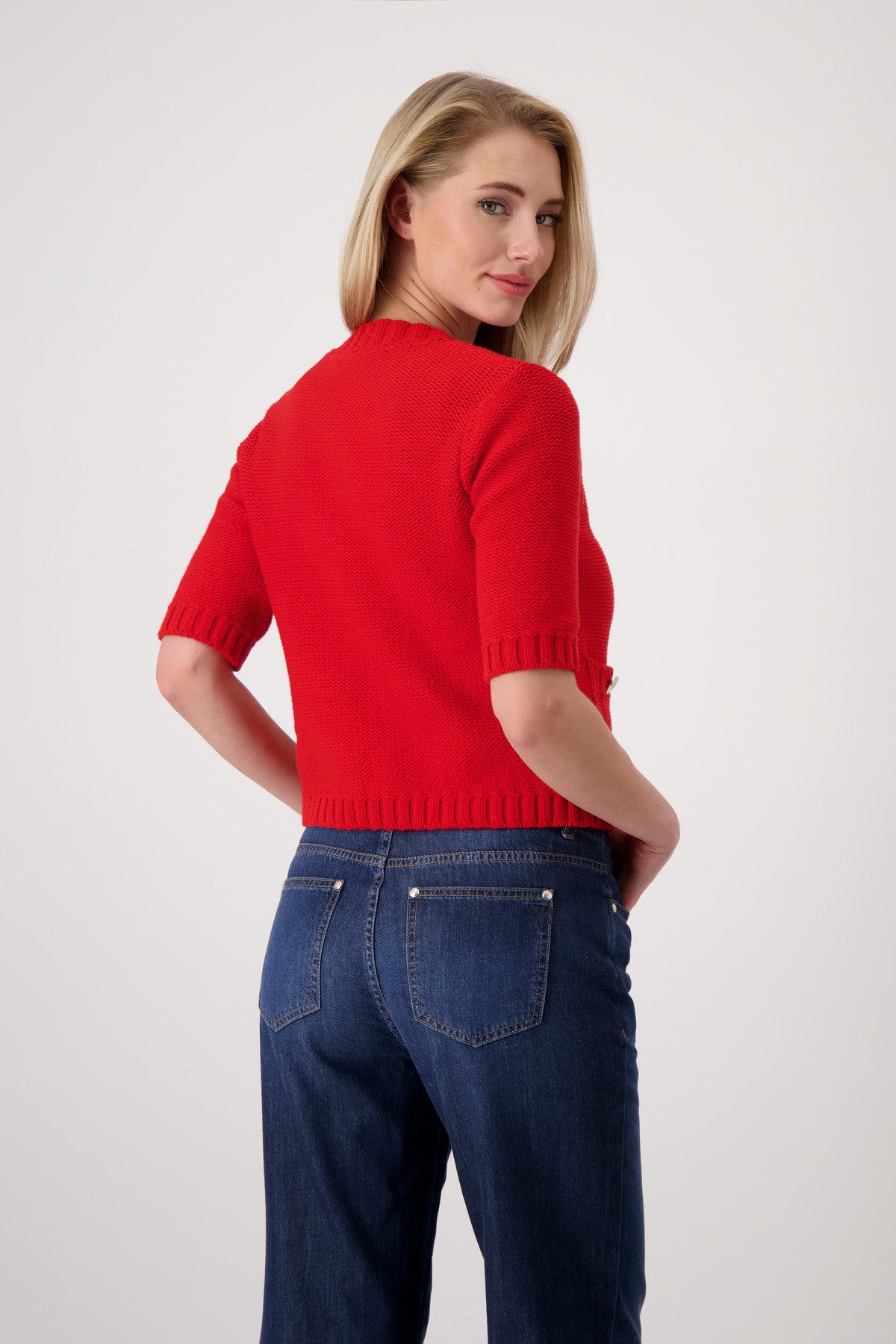 Monari Vest met korte mouwen