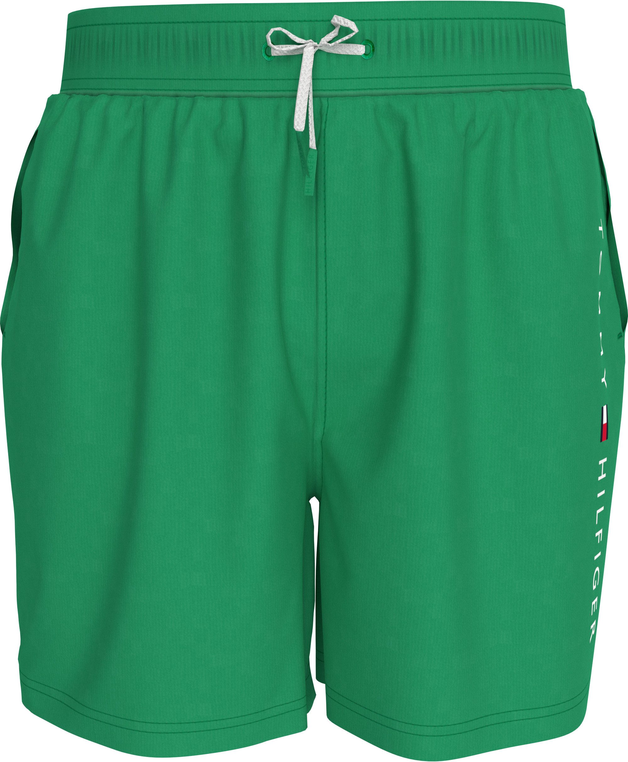 Tommy Hilfiger Swimwear Zwemshort MEDIUM DRAWSTRING met een logo-opschrift