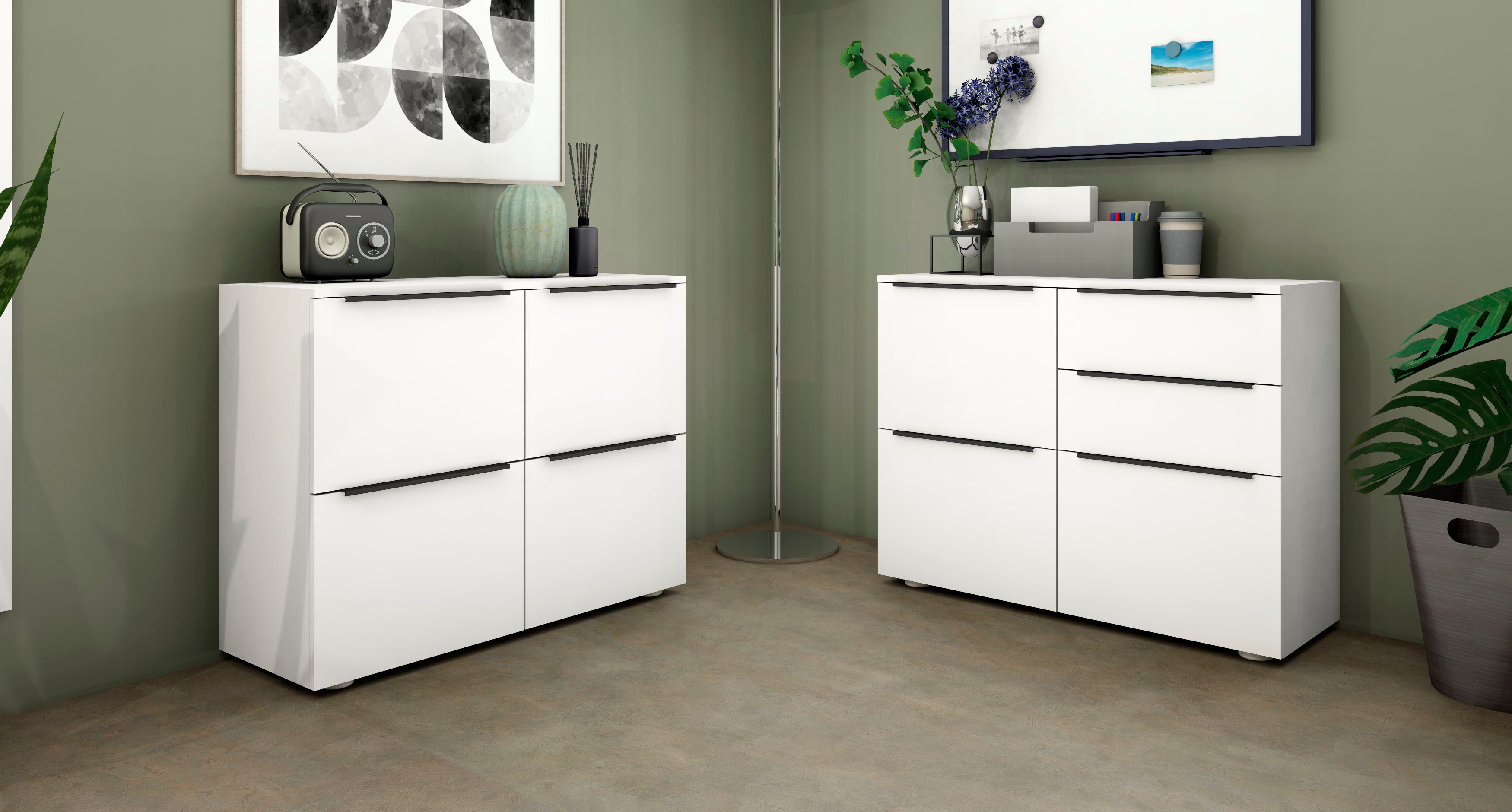 borchardt Möbel Archiefkast Tom Breedte 93 cm, multifunctionele kast