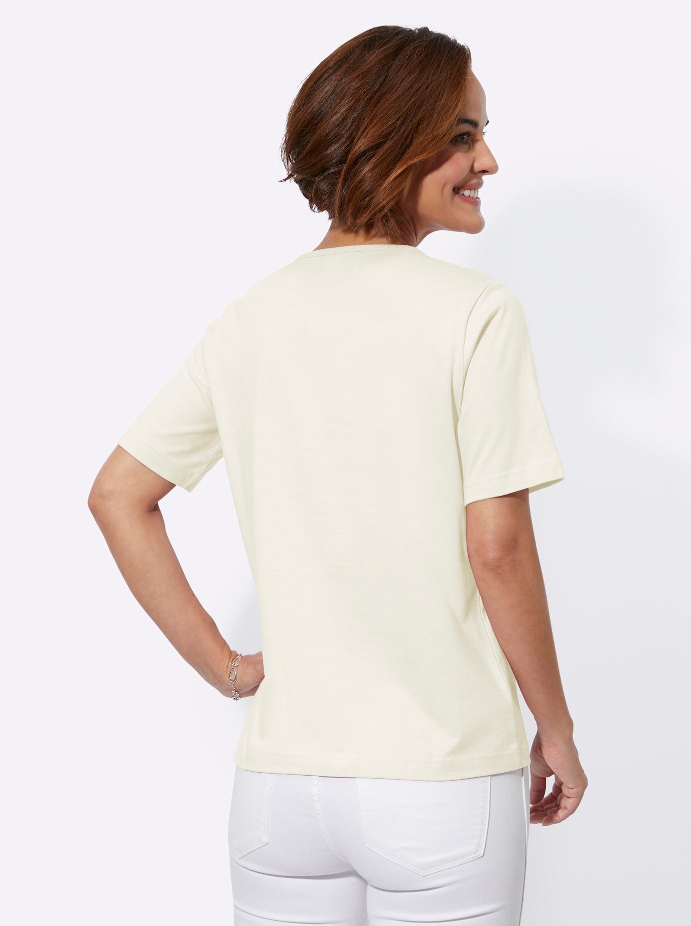 Classic Basics Shirt met ronde hals Shirt (1-delig)