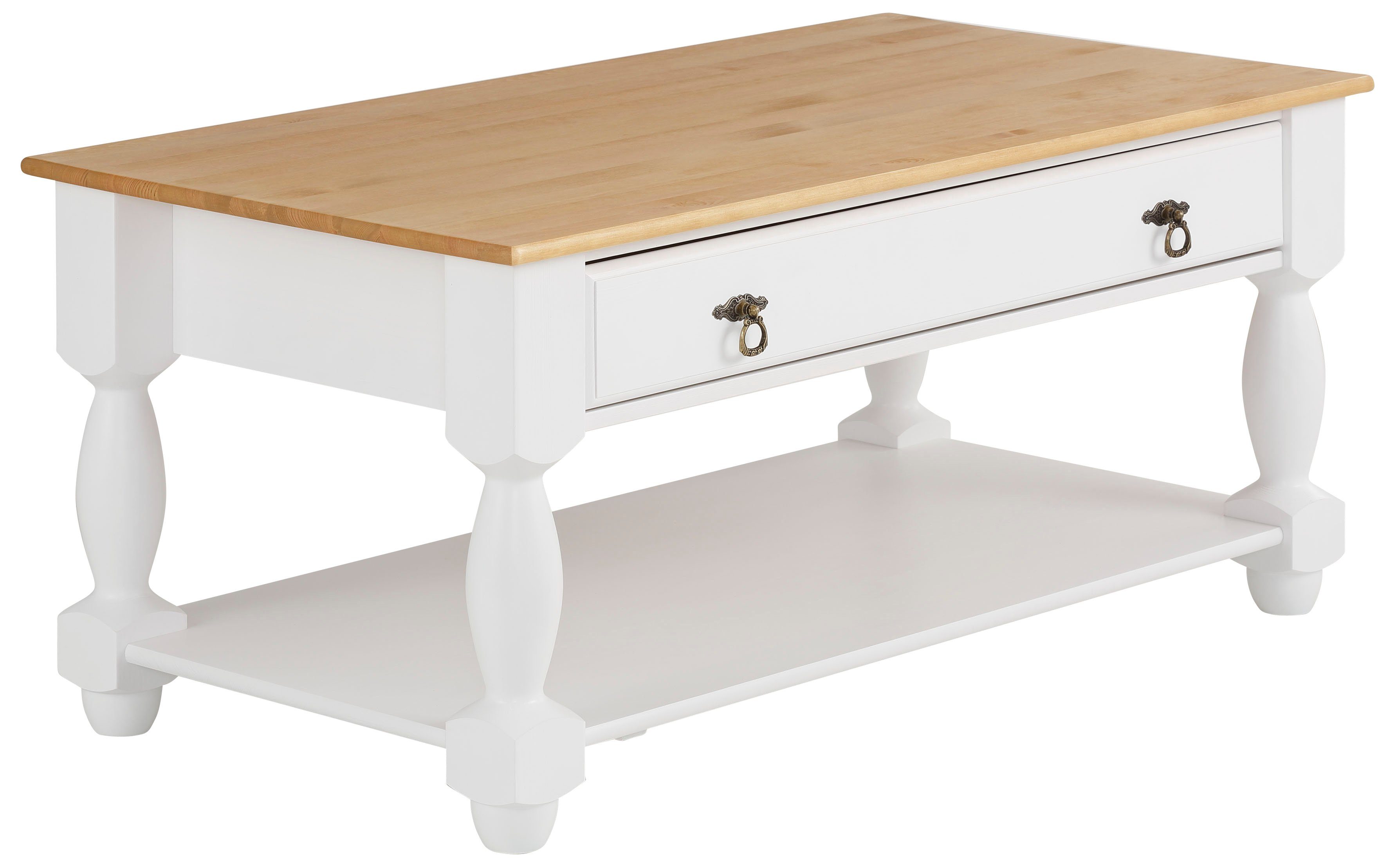 Home affaire Salontafel Sulm met een lade en een plank