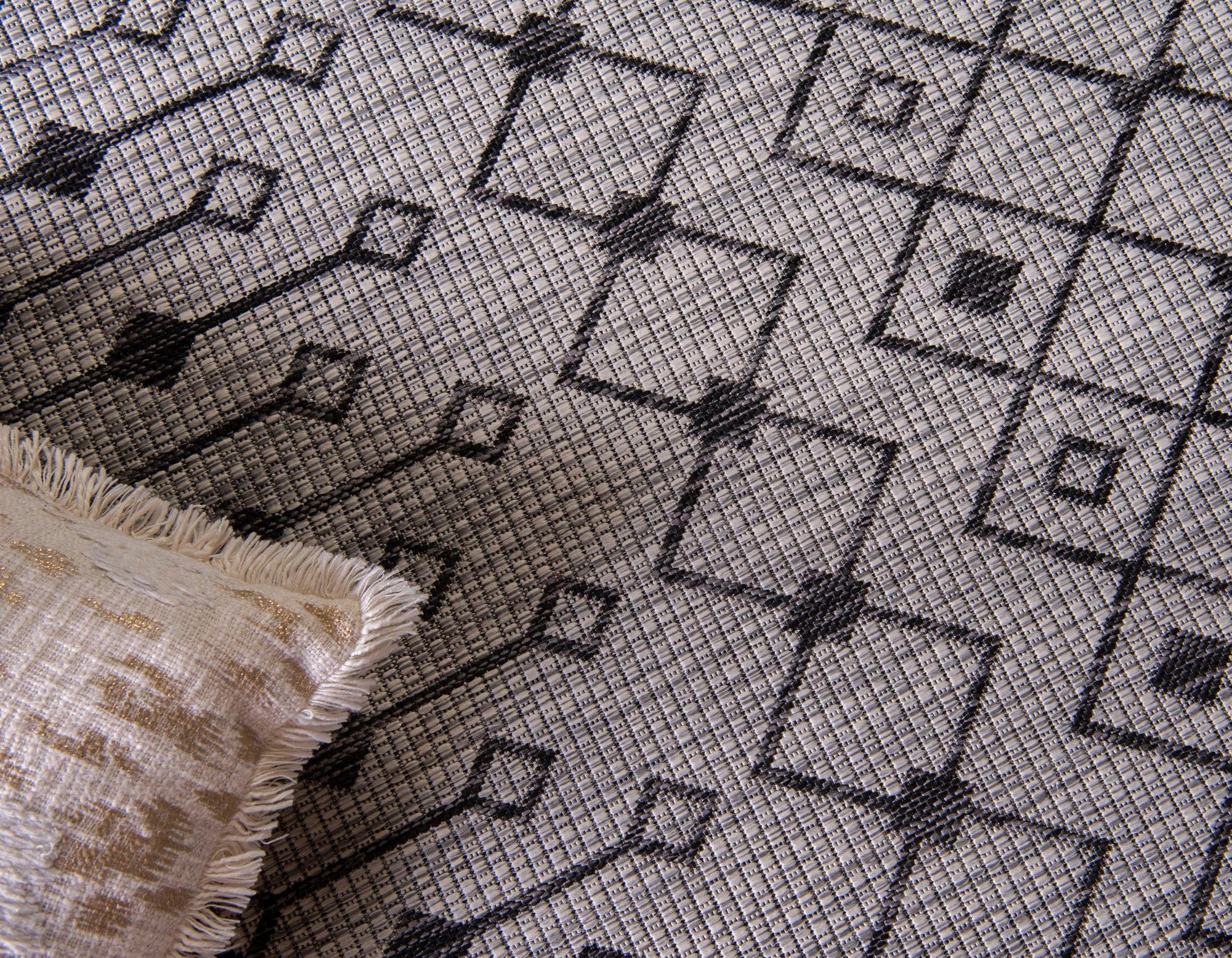 Myflair Möbel & Accessoires Vloerkleed Buiten kruisen voorraadopruiming Platweefsel, ruitmotief, geschikt voor binnen en buiten