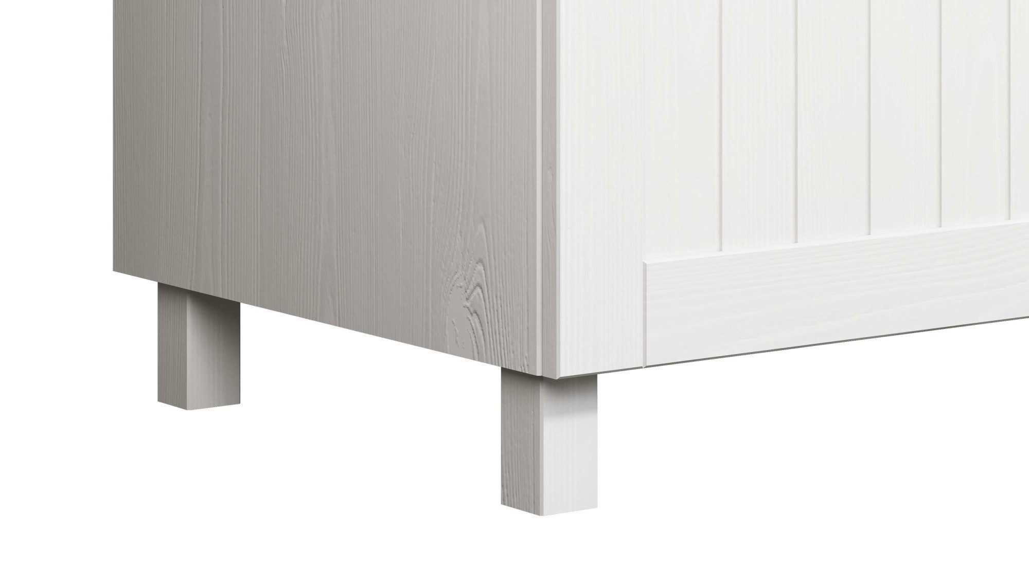 Home affaire Zitbank Juventus van massief dennenhout, breedte 97 cm (1 stuk)