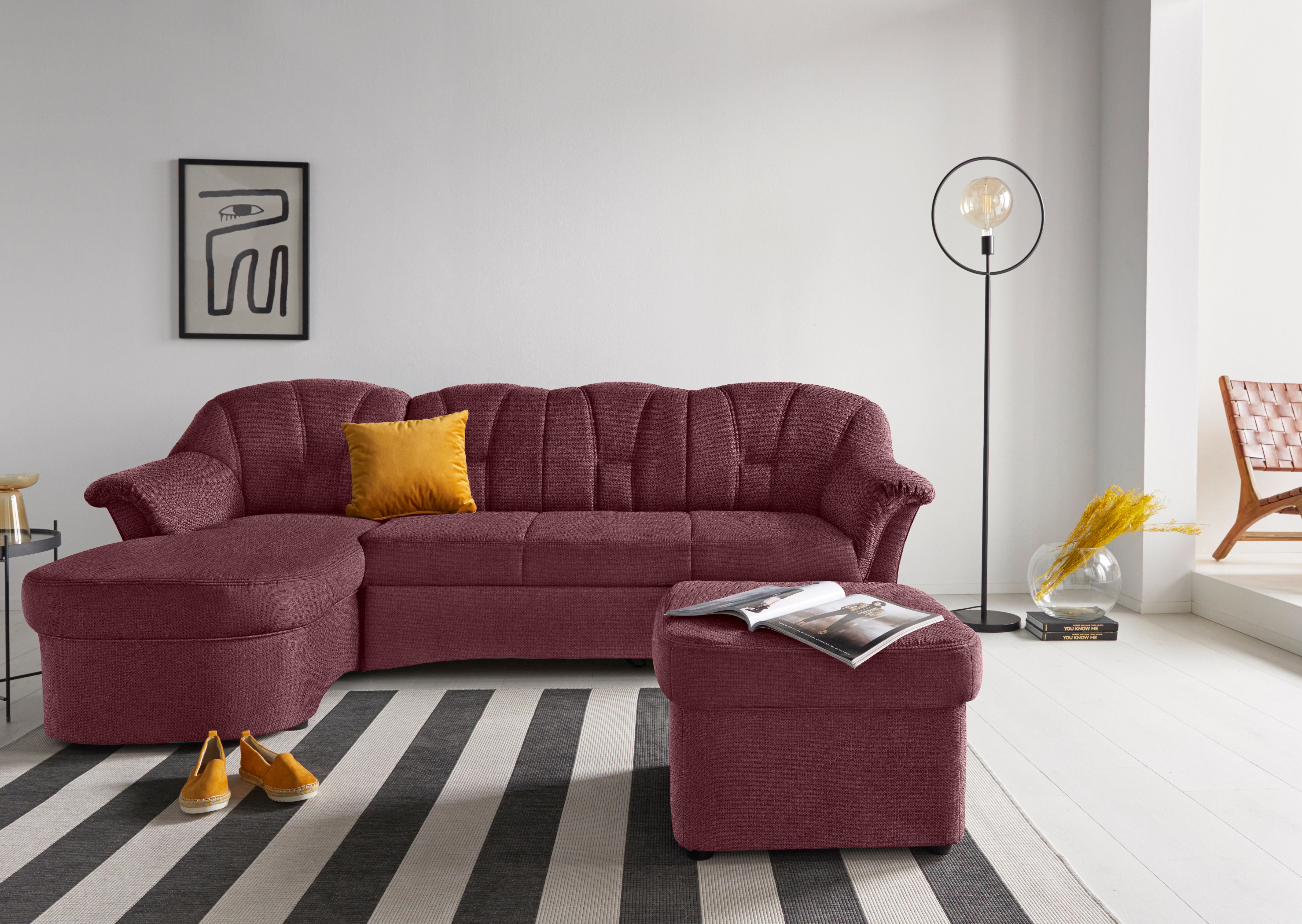 DOMO collection Hoekbank Papenburg, tijdloze rugsteppingen, elegante vormtaal, L-vorm
