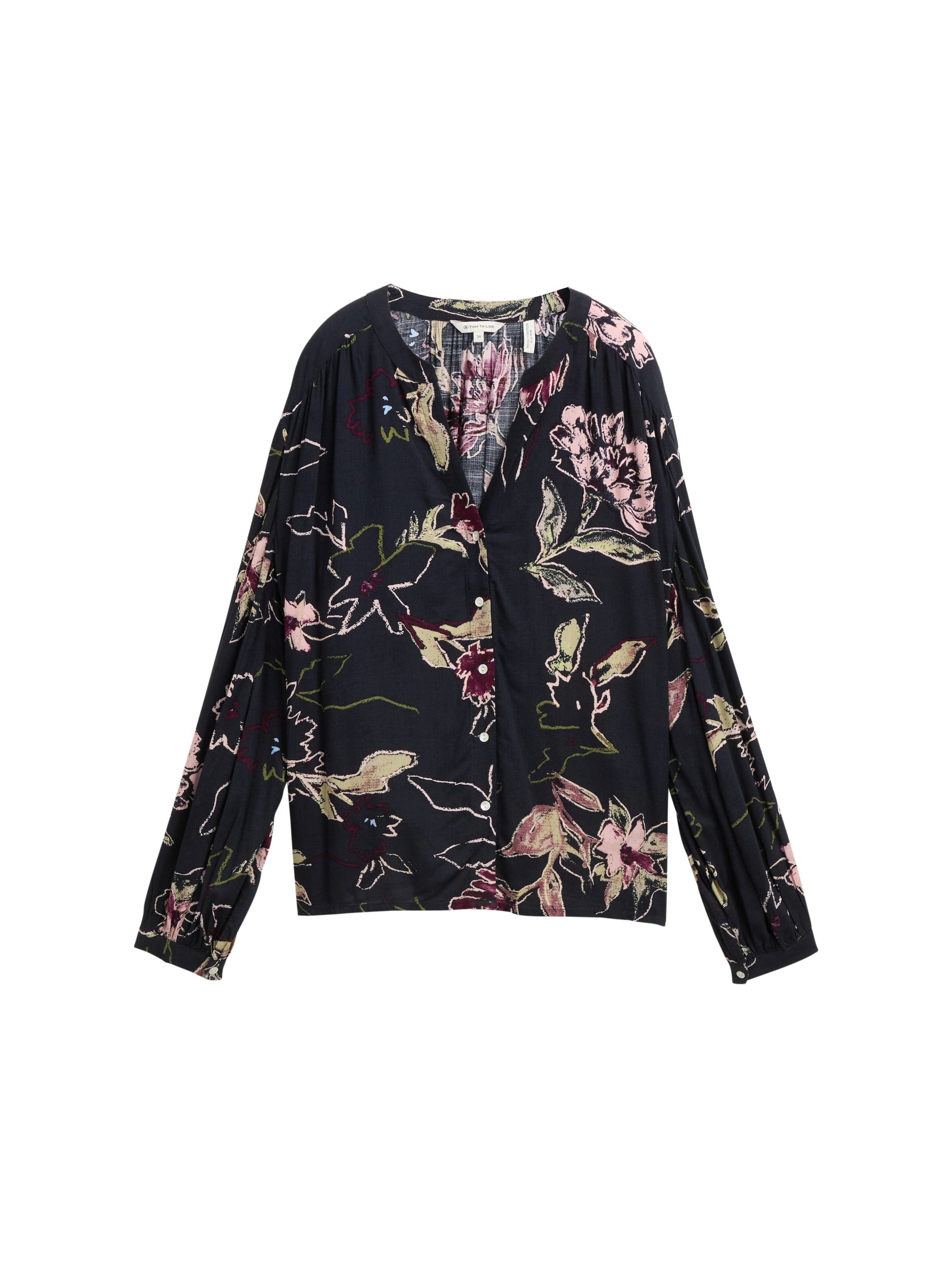 Tom Tailor Blouse met lange mouwen met print all-over