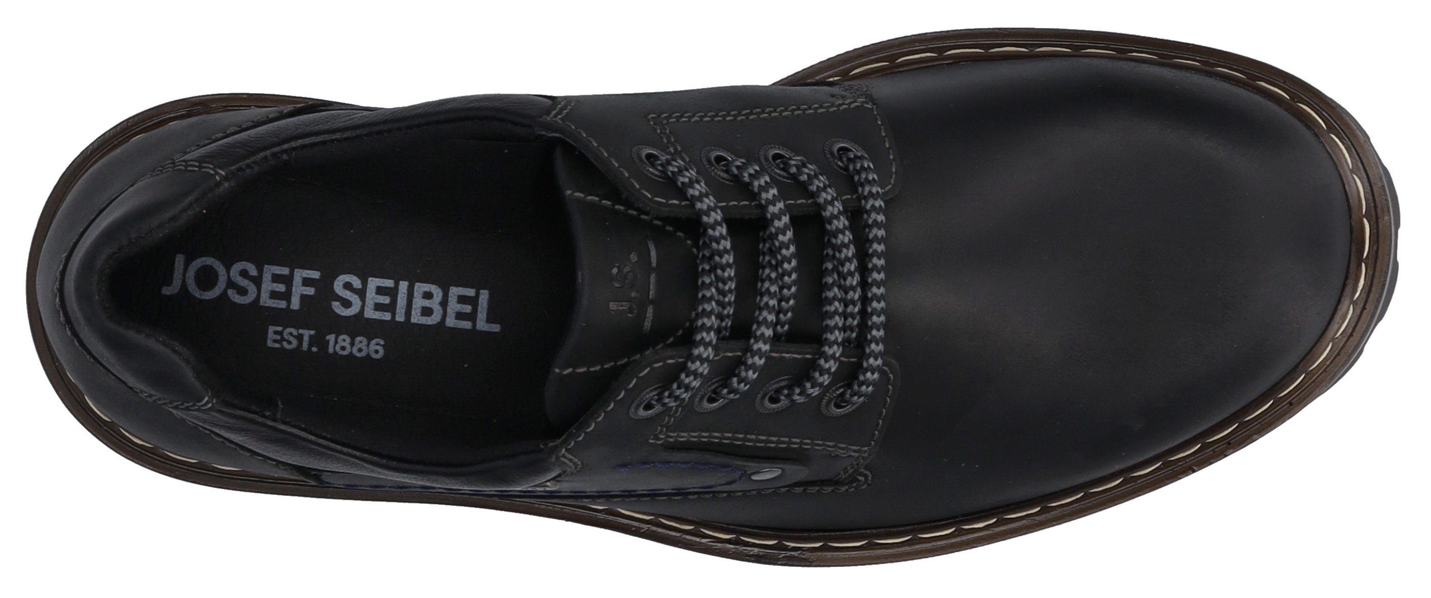 Josef Seibel Veterschoenen Leroy 55 Vrijetijdsschoen, lage schoen, veterschoen met TopDry Tex membraan