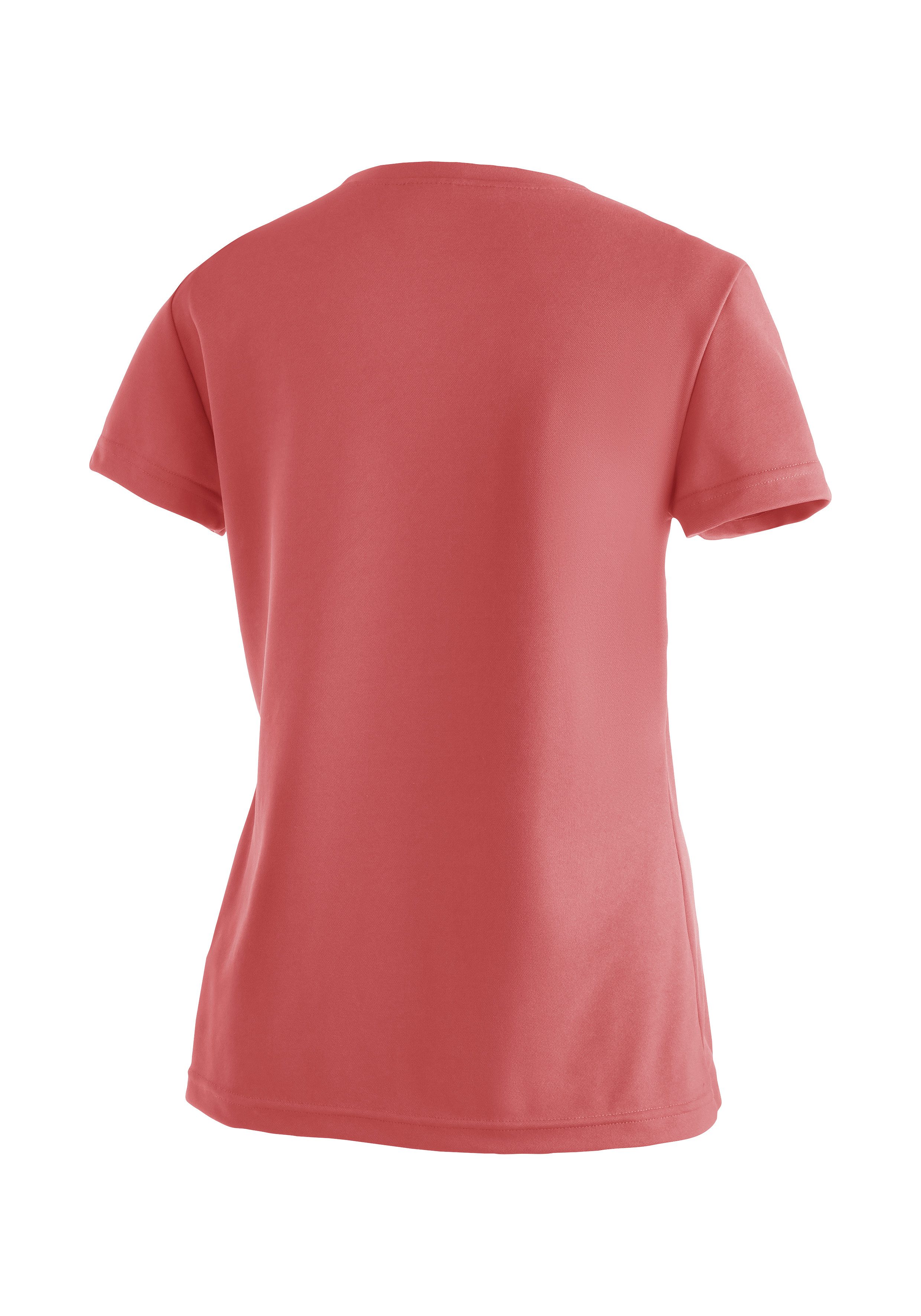Maier Sports Functioneel shirt Waltraud Dames T-shirt, sneldrogend vrijetijdsshirt, regular fit