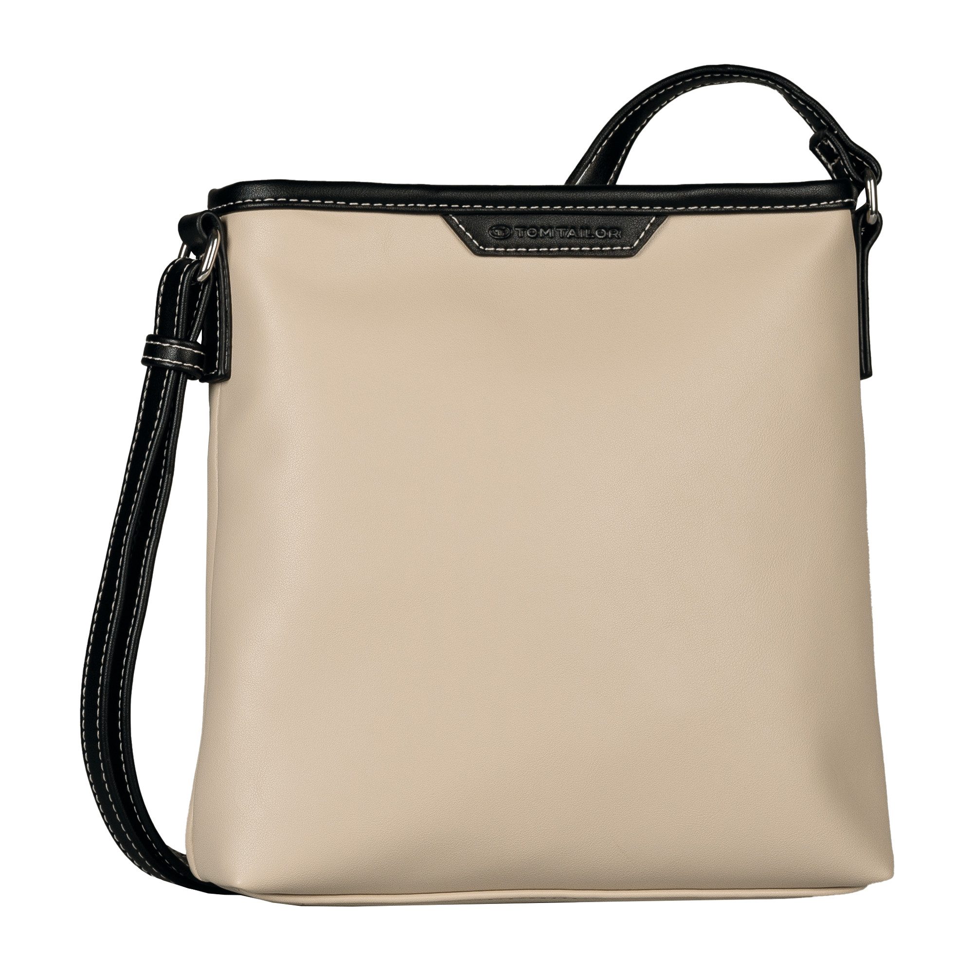 Tom Tailor Schoudertas Leora dames schoudertassen maat 24 cm beige