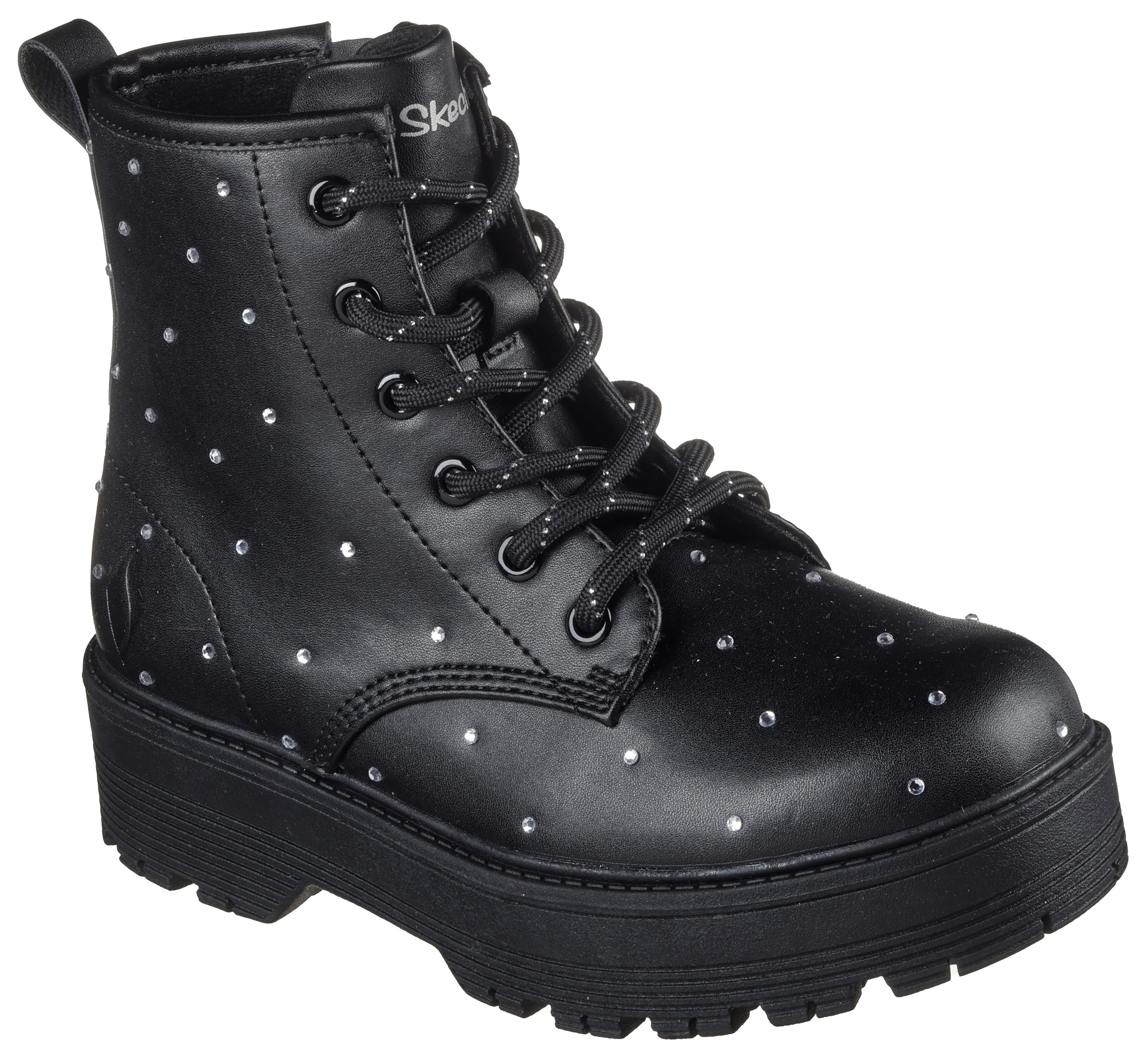 Skechers Veterlaarzen GRAVLEN HI Boots met studs, maatsjabloon om te downloaden