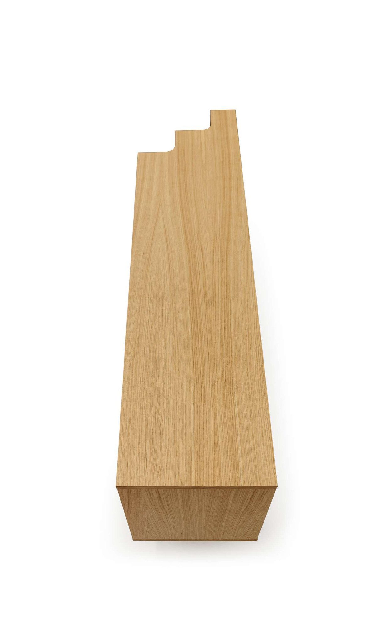 Woodman Dressoir Shift met echt houtfineer van eiken, breedte 189 cm, met push-to-open