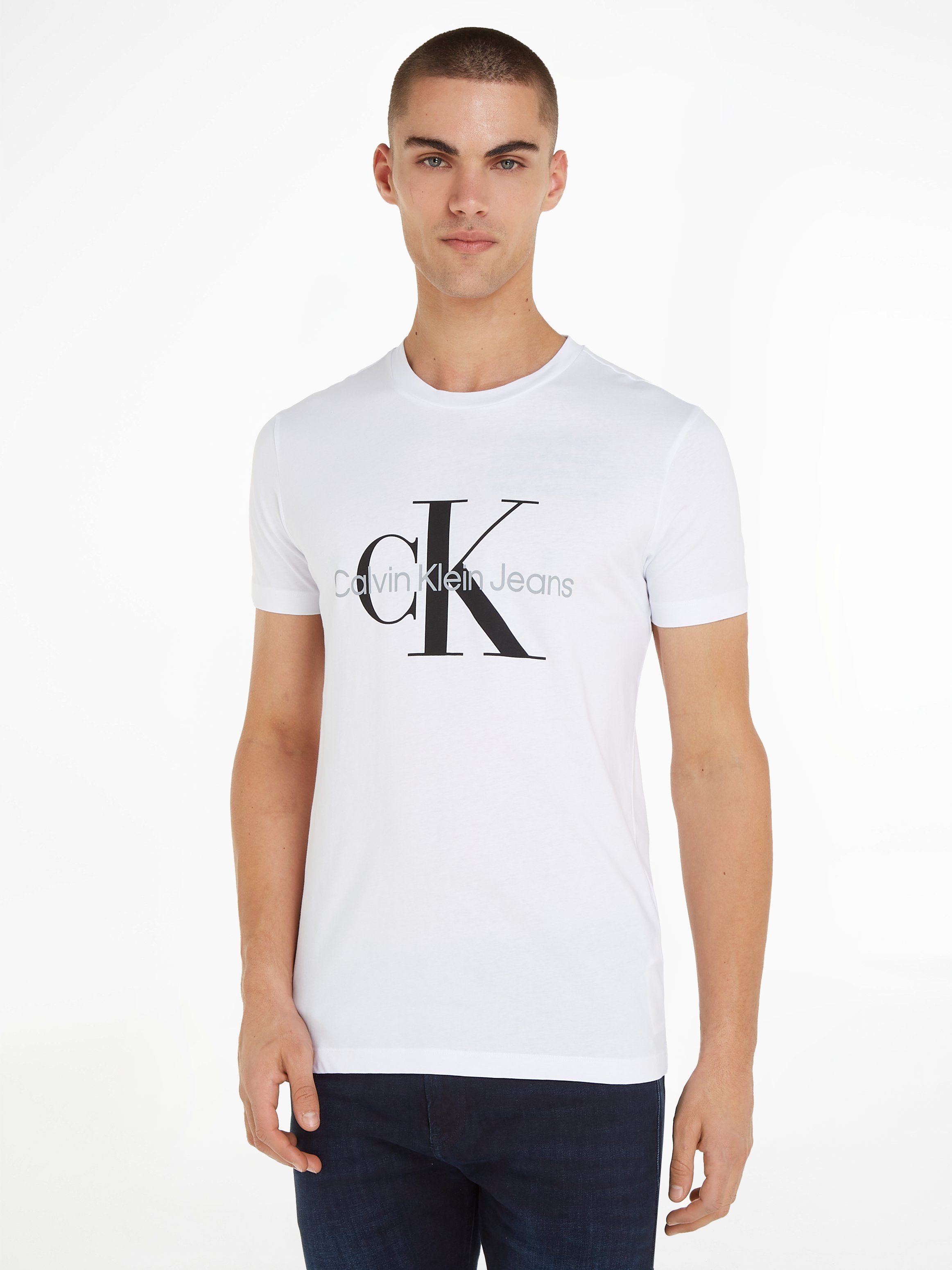 Calvin Klein T-shirt ICONIC MONOGRAM SLIM TEE