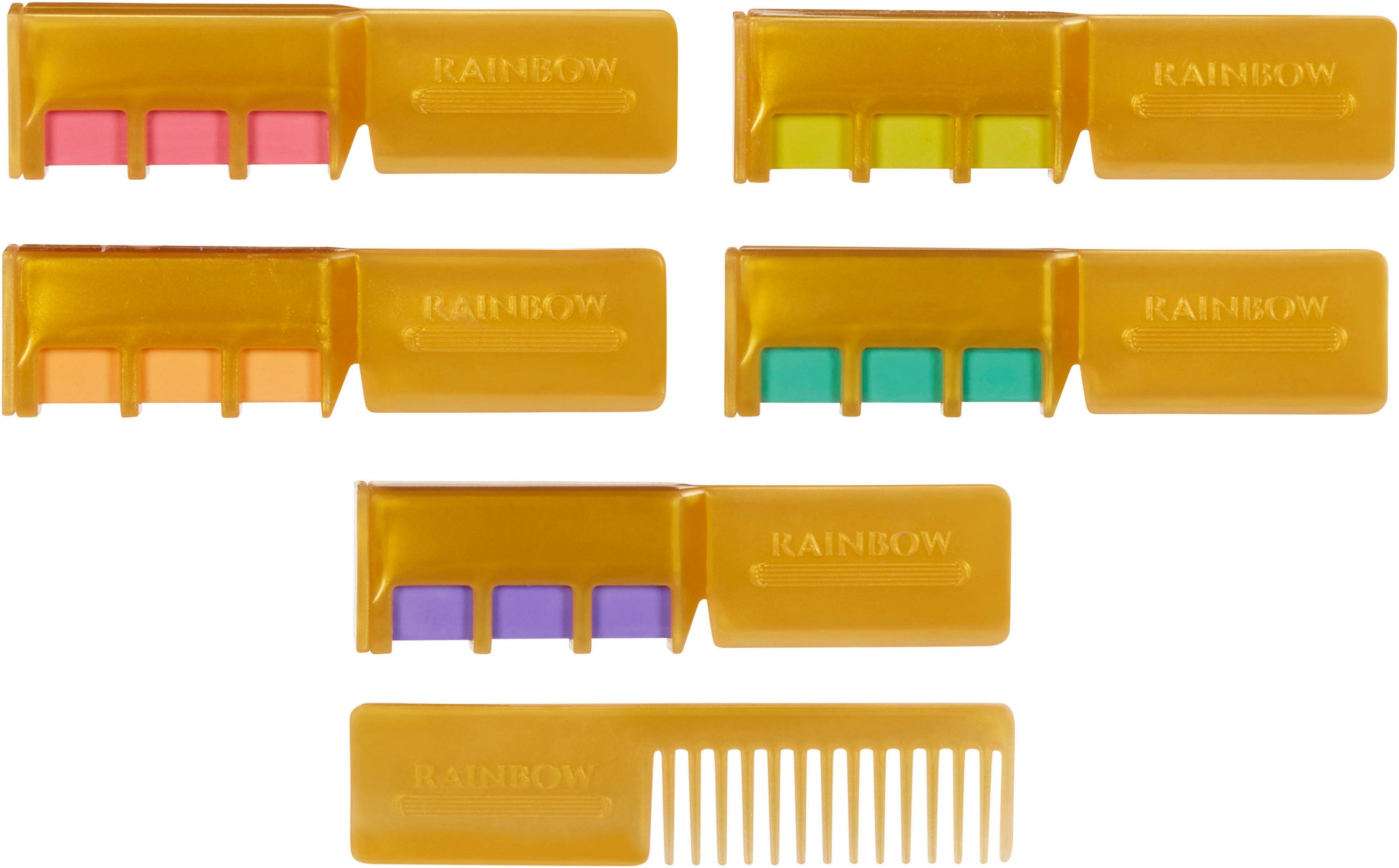 RAINBOW HIGH Aankleedpop Rainbow High Hair Chalk & Style Doll- Amaya (Rainbow)