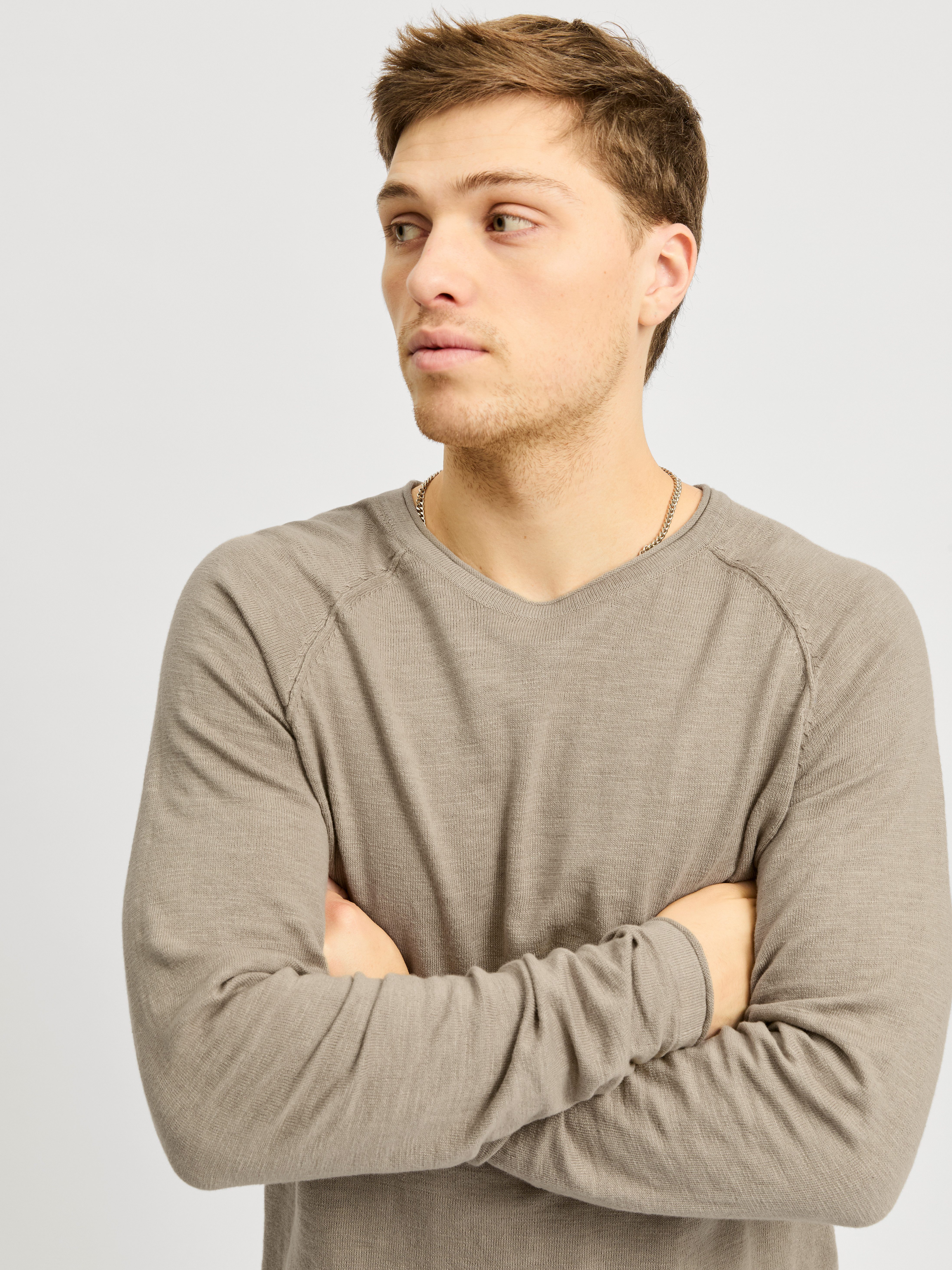 Jack & Jones Trui met ronde hals JJEBREEZE KNIT CREW NECK SN