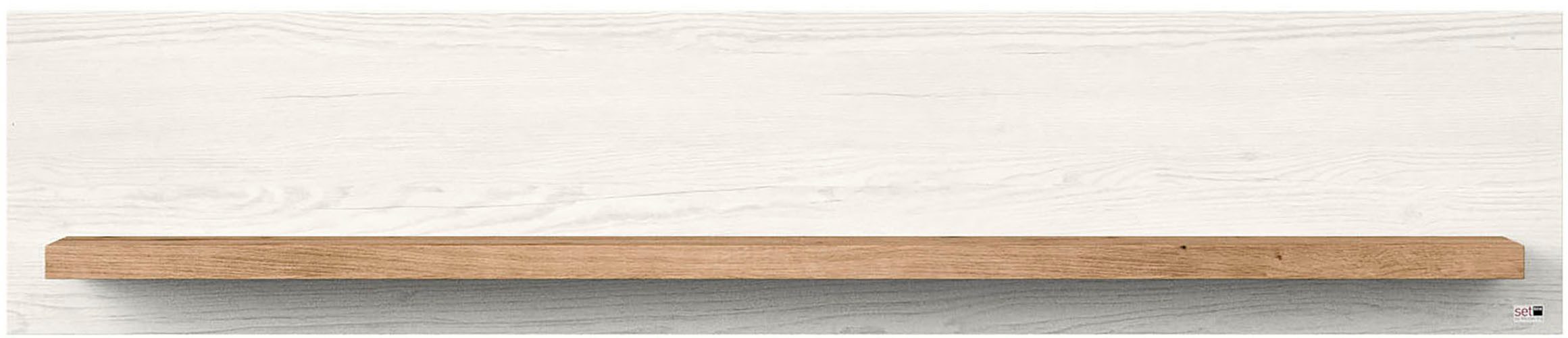 set one by Musterring Wandplank York in drie maten en kleuren, verlichting optioneel, 1 legplank