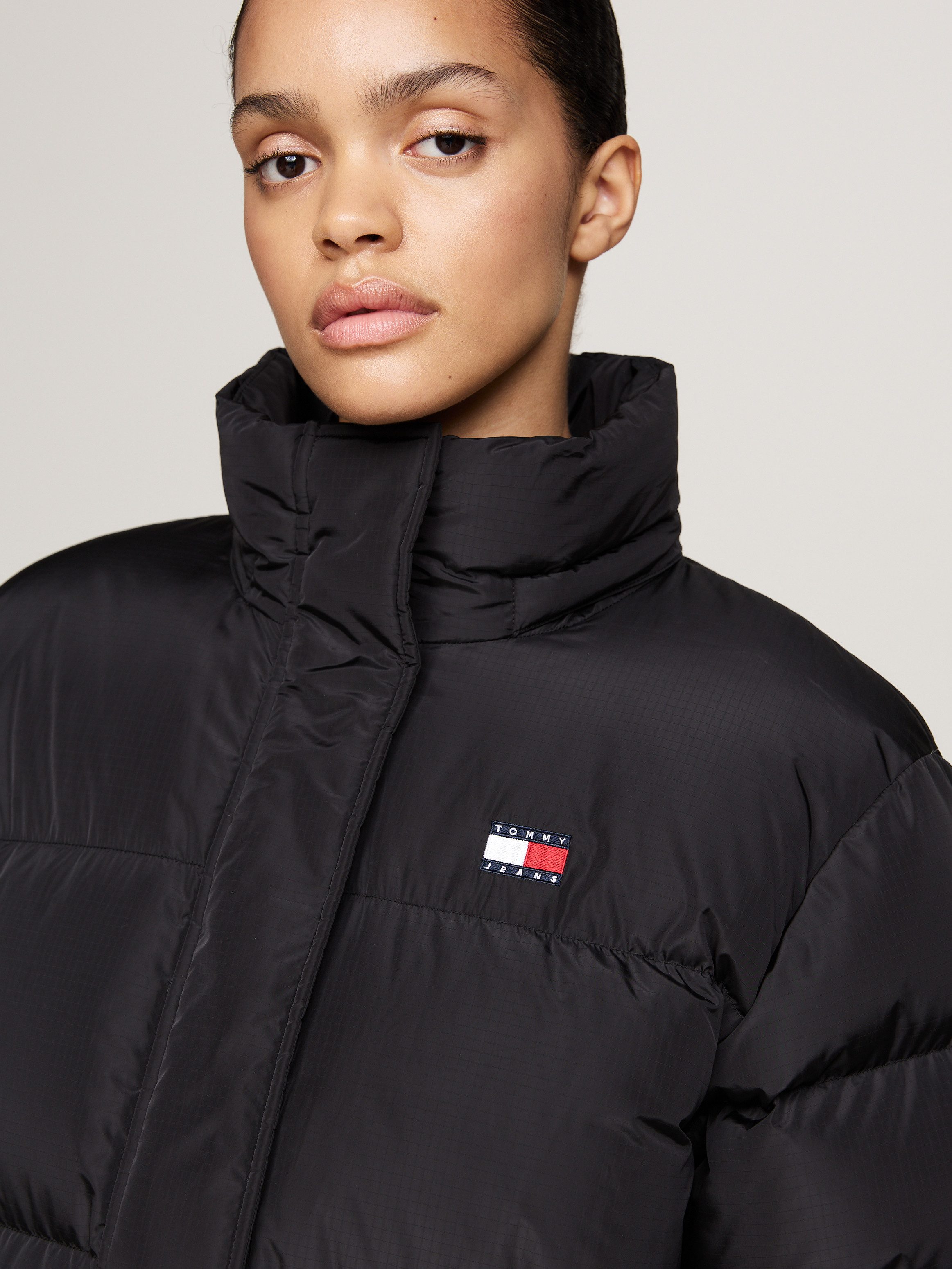 Tommy Jeans Curve Gewatteerde jas TJW ALASKA LONG PUFFER EXT