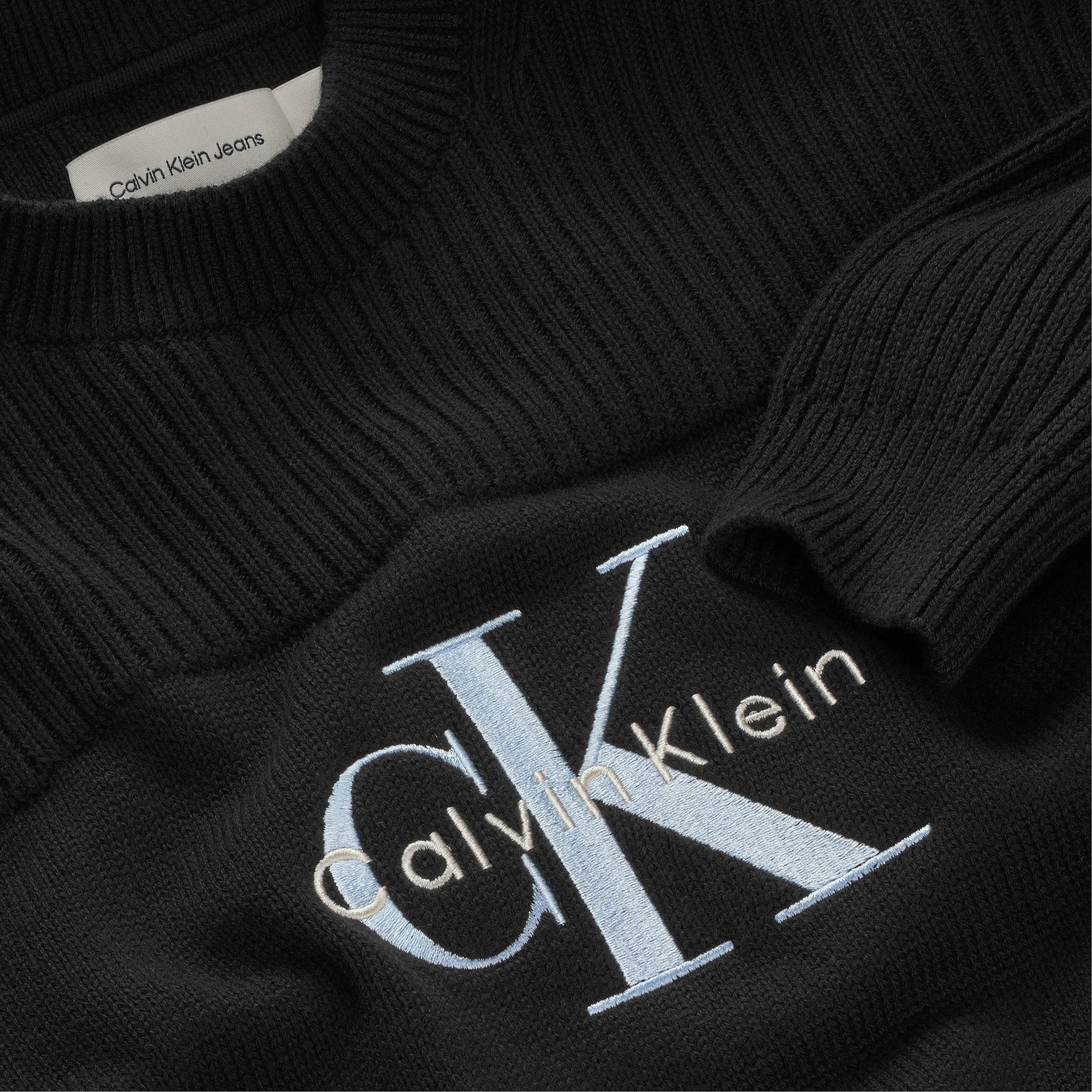 Calvin Klein Gebreide trui MONOLOGO CN SWEATER