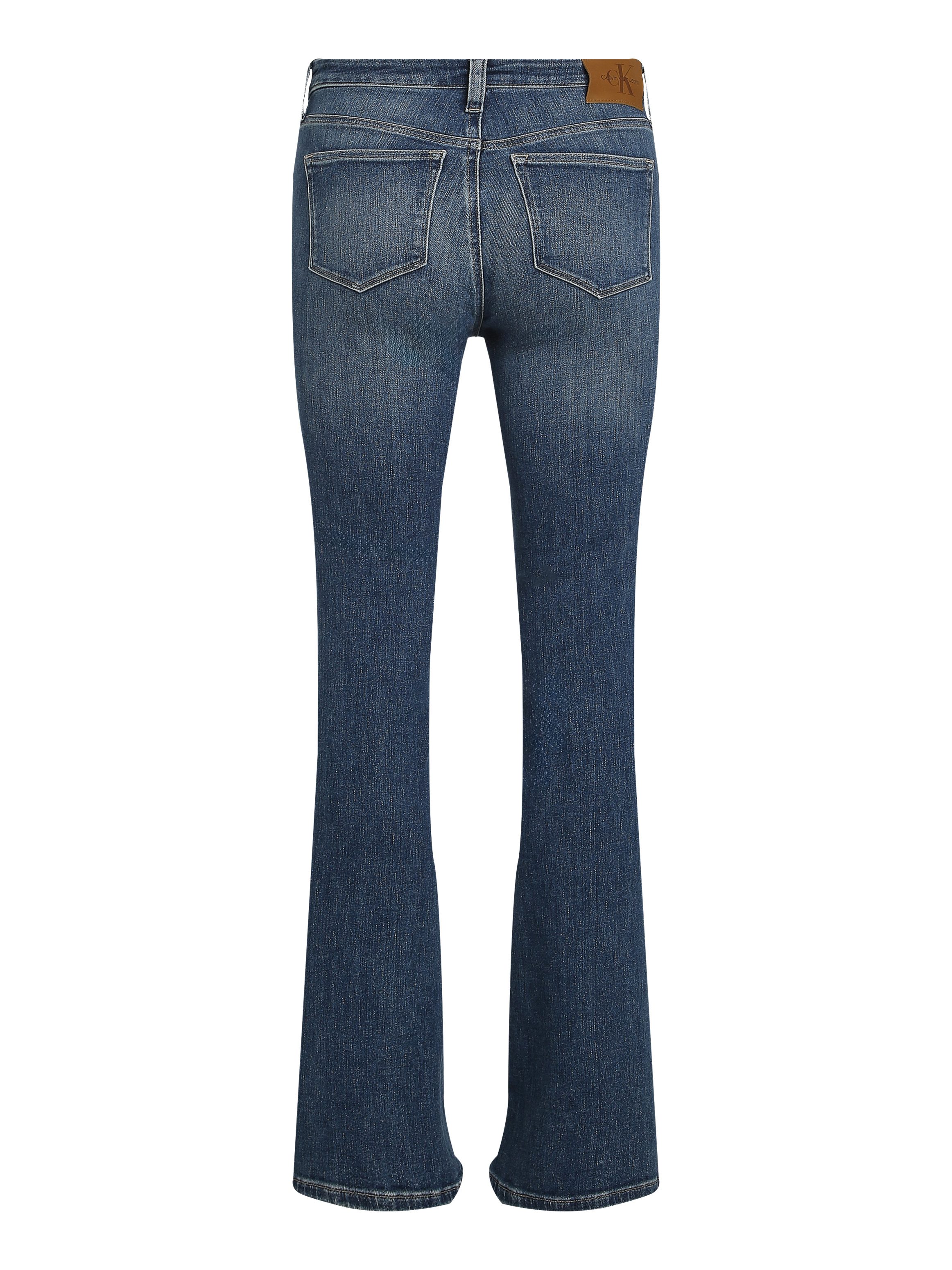 Calvin Klein Bootcut jeans SKINNY BOOTCUT in blauwe wassing