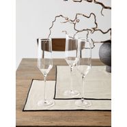 leger home by lena gercke champagneglas philina (set, 6-delig) wit