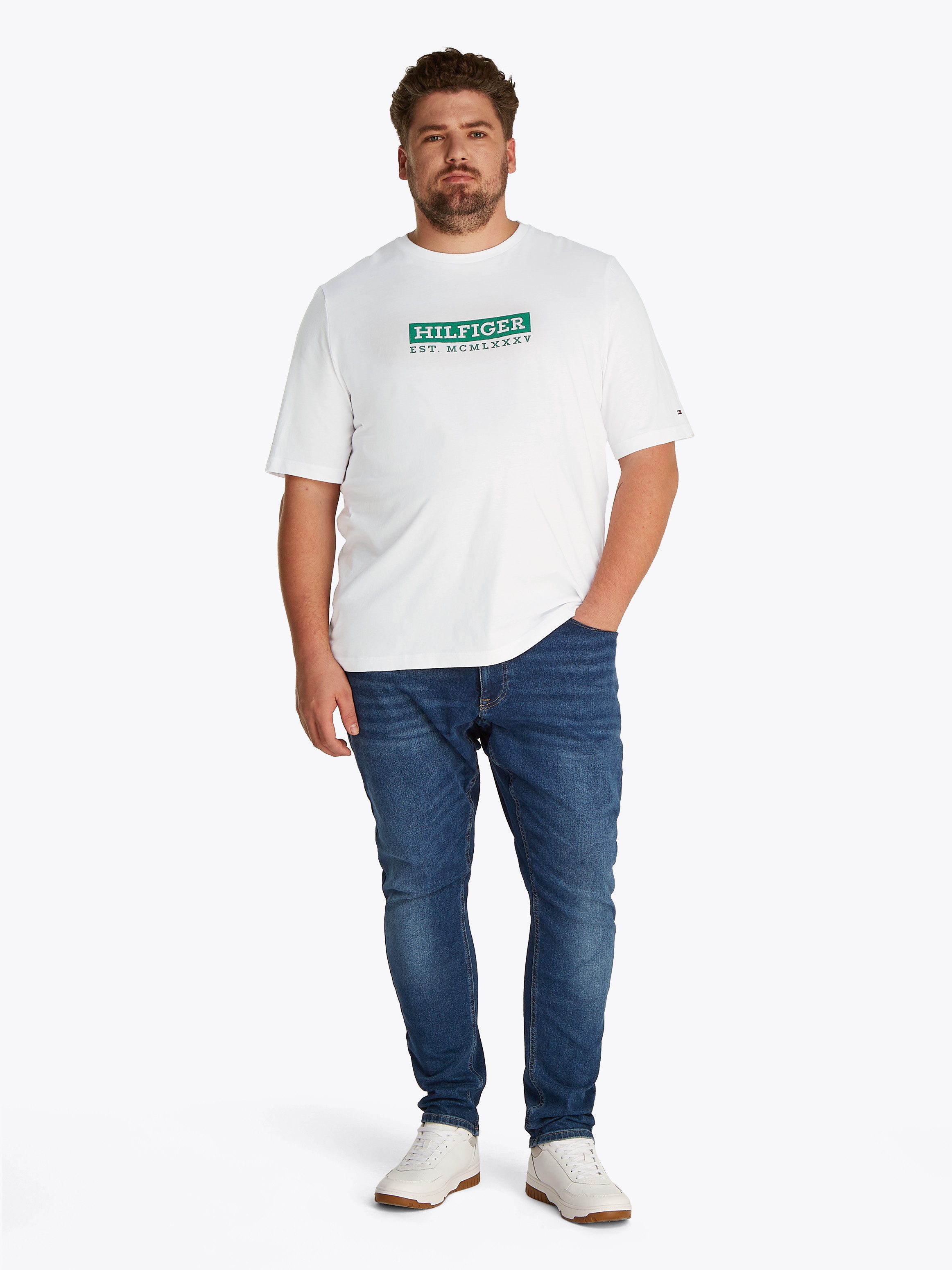 Tommy Hilfiger Shirt met korte mouwen BT-COLOUR TO COLOR GRAPHIC TEE-B
