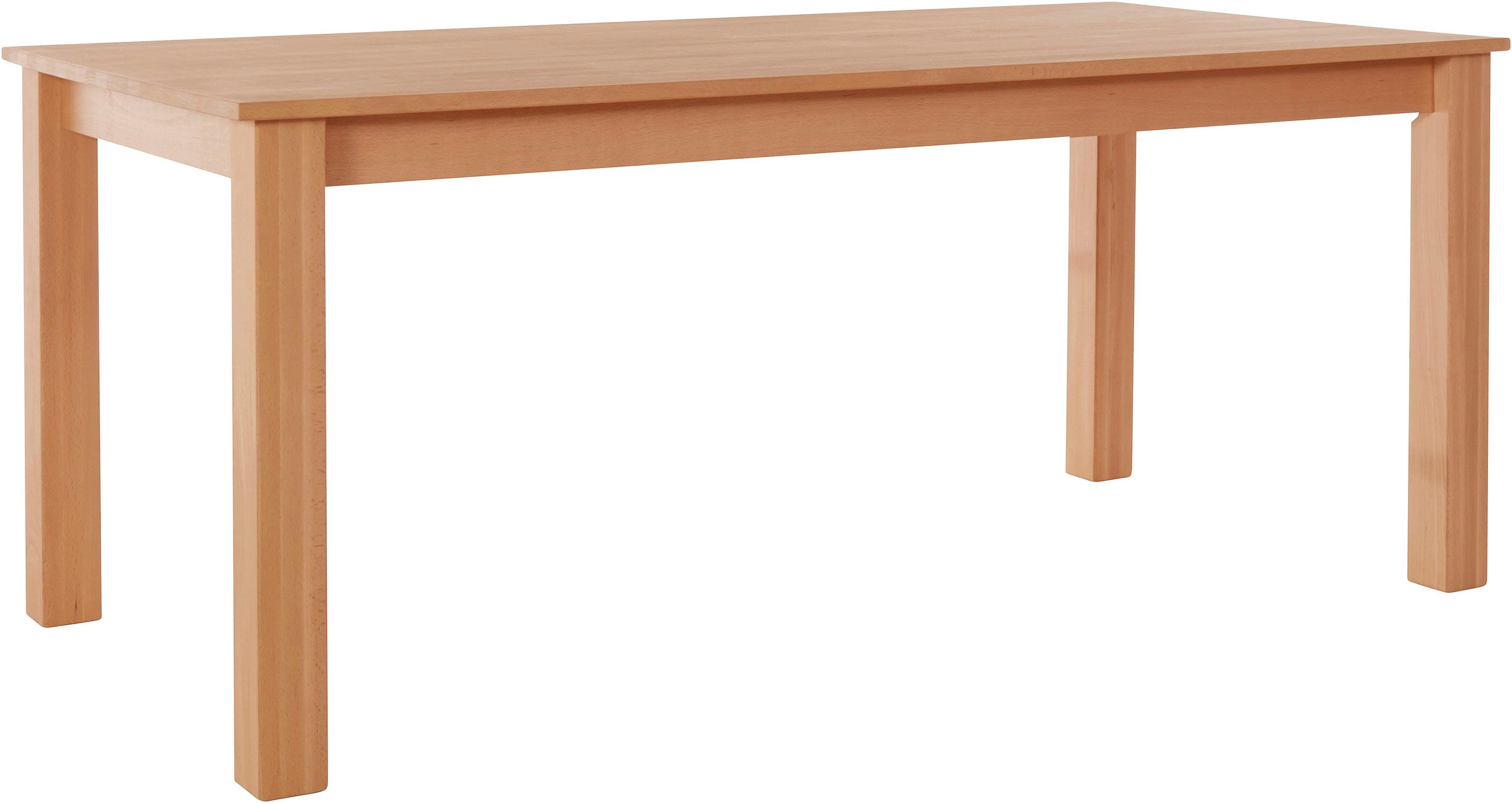 Home affaire Eethoek Luisa + Franz set Massief beukenhout (set, 5-delig)