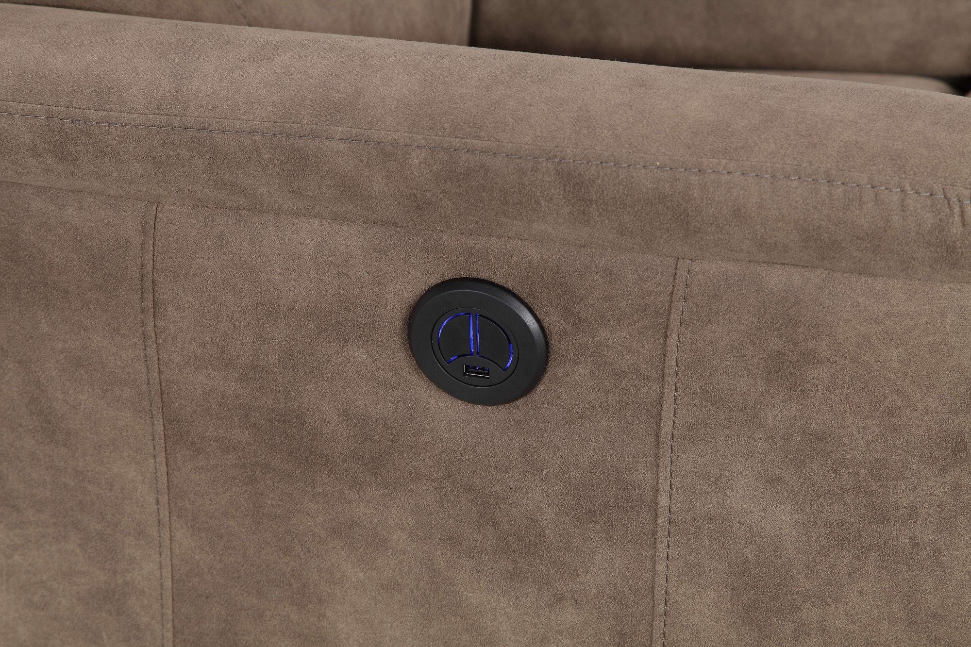 Home affaire Relaxfauteuil Coullon, tv-stoel met slaapfunctie