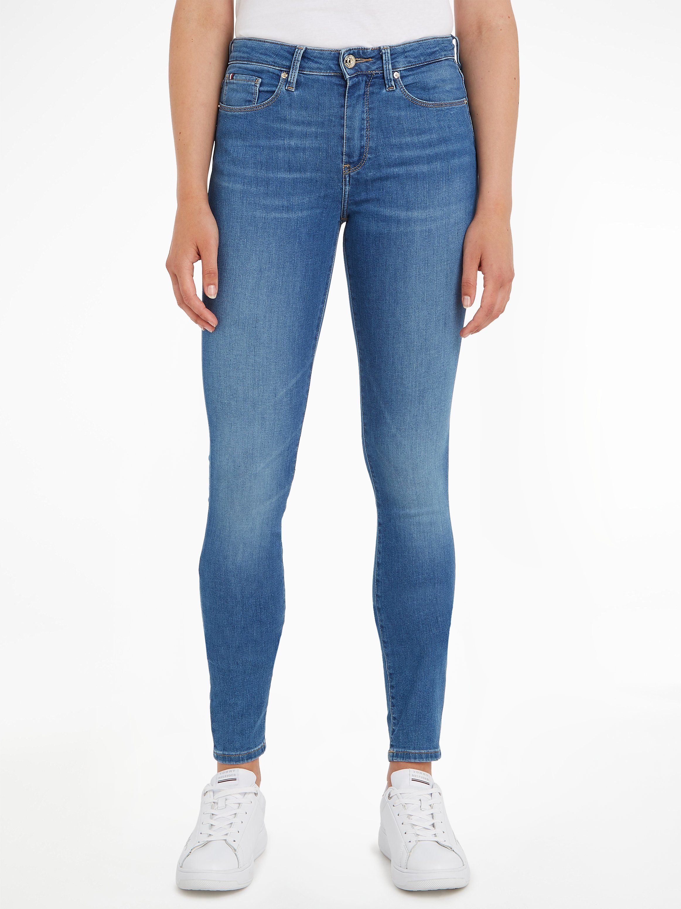Tommy Hilfiger Skinny fit jeans TH FLEX COMO SKINNY RW A IZZY (TH FLEX COMO SKINNY RW)