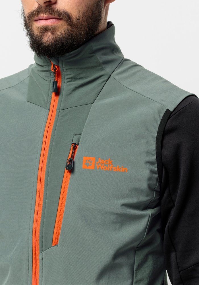 Jack Wolfskin Softshell-bodywarmer ALPSPITZE VEST M